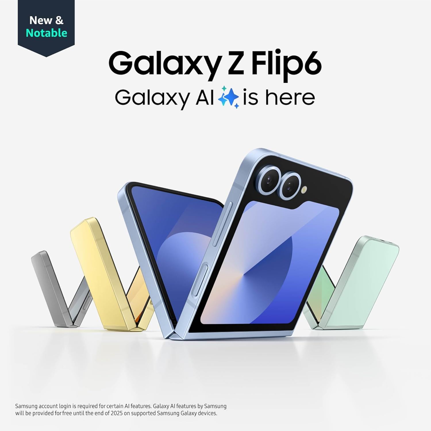 Galaxy Z Flip6 ブルー 256GB 韓国版 Galaxy Z Flip6 本体 256GB ブルー SIMフリー 韓国版 Aランク