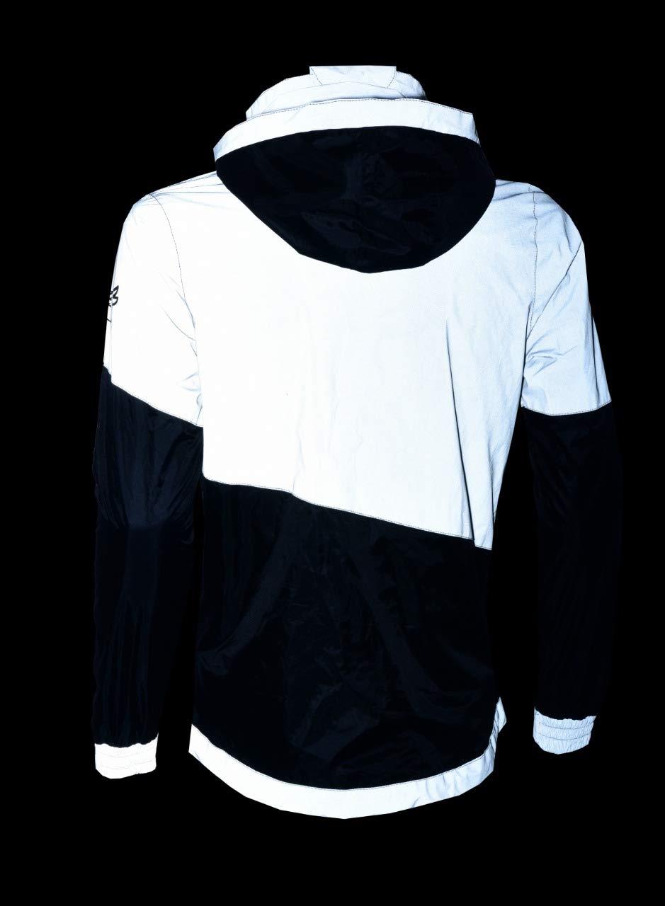 CYCLING JACKET HIGHLY VISIBLE HI VIZ WINDPROOF WATERPROOF BREATHABLE RIDING CYC