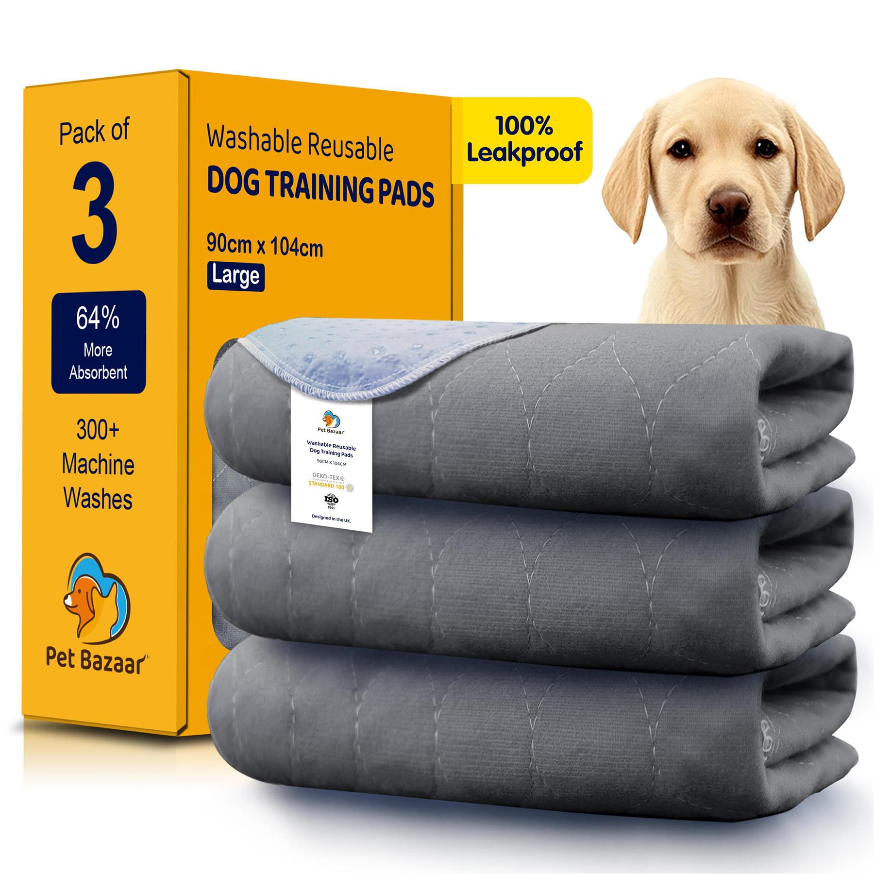 Large Washable Pet Pee Pads Mats Puppy Training Pad Toilet Wee Cat Dog Supp…