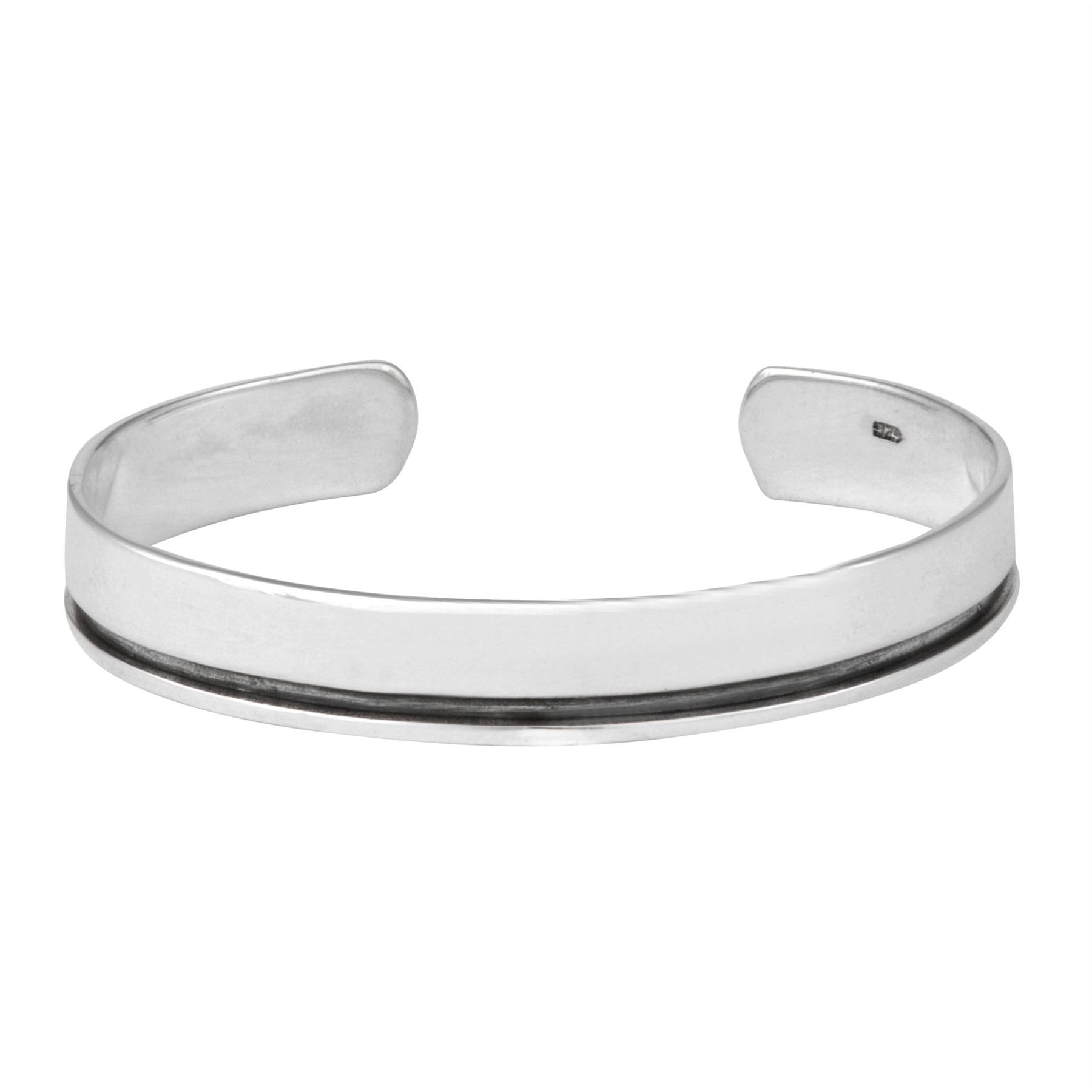 バングル Silver925 Bulky Concave Bone Wide Bracelet / Bangle / Cuff Silver Bone Cuff Bracelet Wide Bone Cuff Bangle, Chunky Big