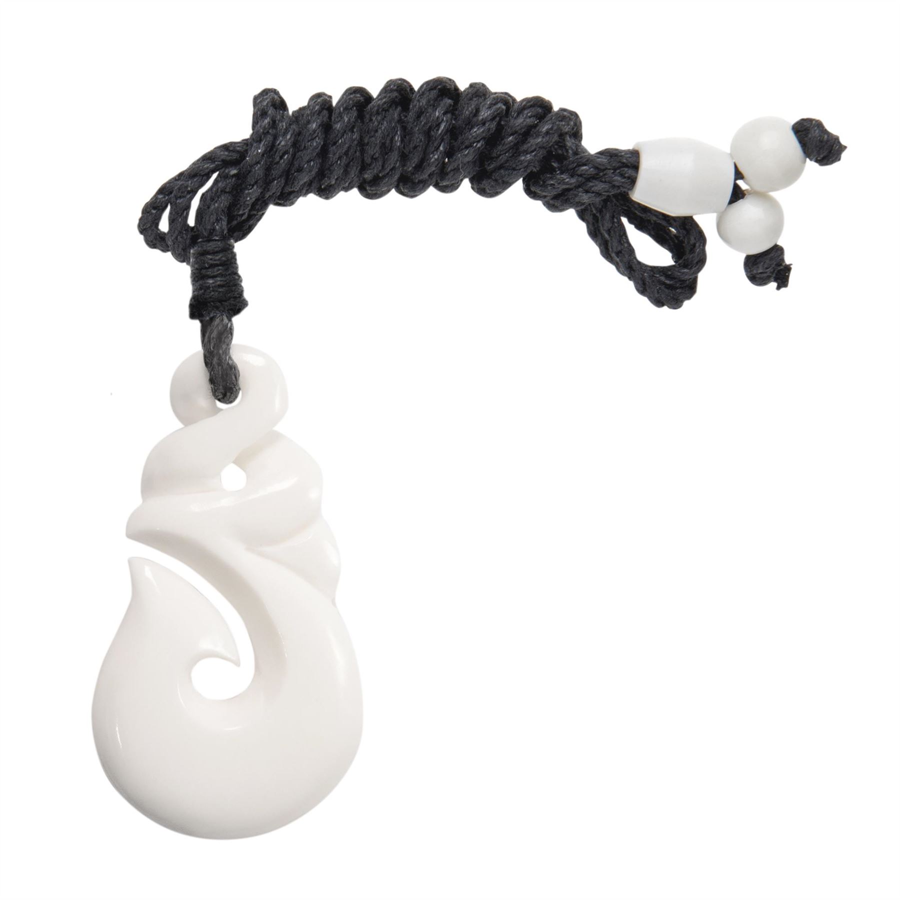 Ciondolo Hei-Tiki Maori Intagliato A Mano In Osso Con Occhi In Conchiglia Paua – Collana Spirituale Unisex 81stgeneration