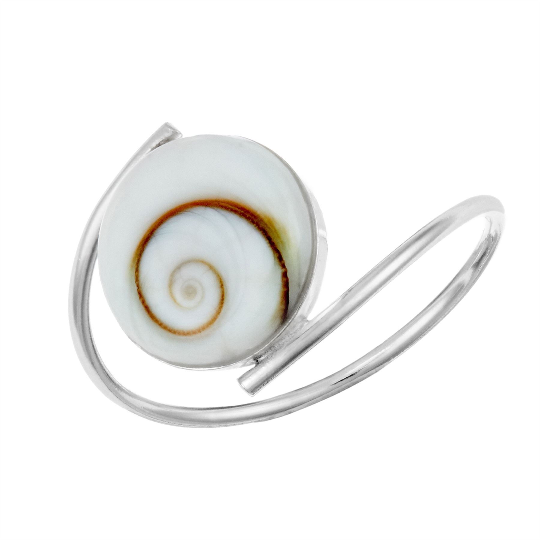 Bague Tourbillon Oeil De Shiva En Argent Sterling 925 - Marque 81stgeneration - Neuf