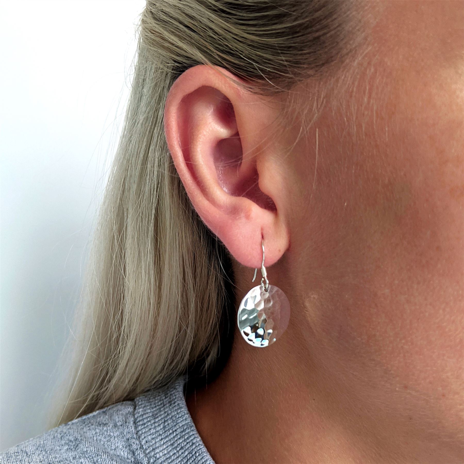Silverly Orecchini Pendenti A Disco In Argento 925 Con Filigrana Floreale – Stile Boho Vintage, Ipoallergenici, Regalo Con Panno Lucidante