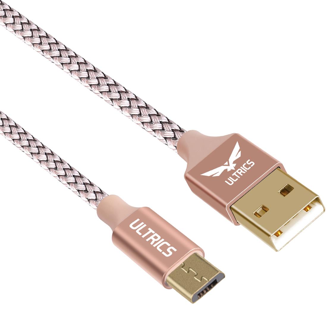 Micro USB Charger Cable Braided Fast Charging Data Sync Cable Lead for Galaxy UK - Picture 8 of 11