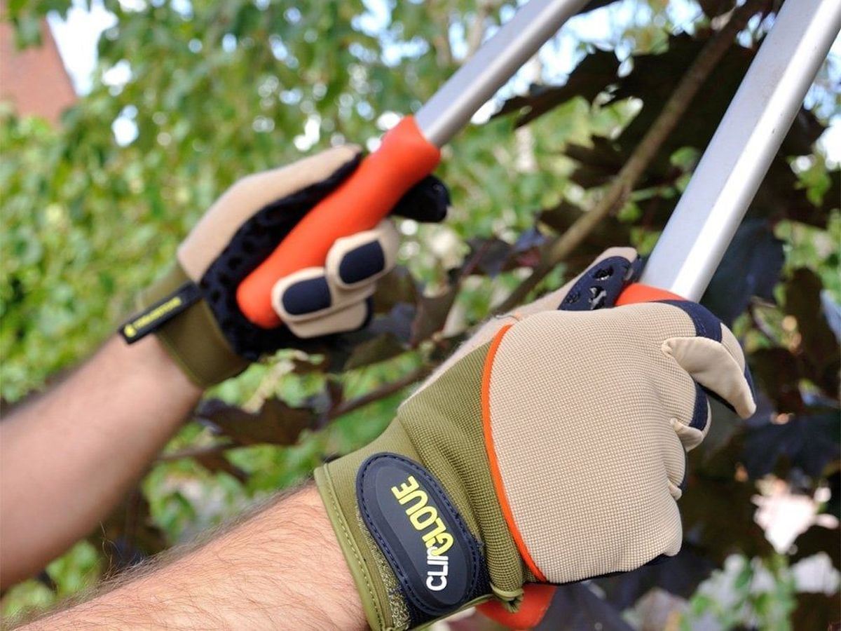 General Garden Gloves For Men Gripper Heavy Duty Neoprene Cuff Treadstone