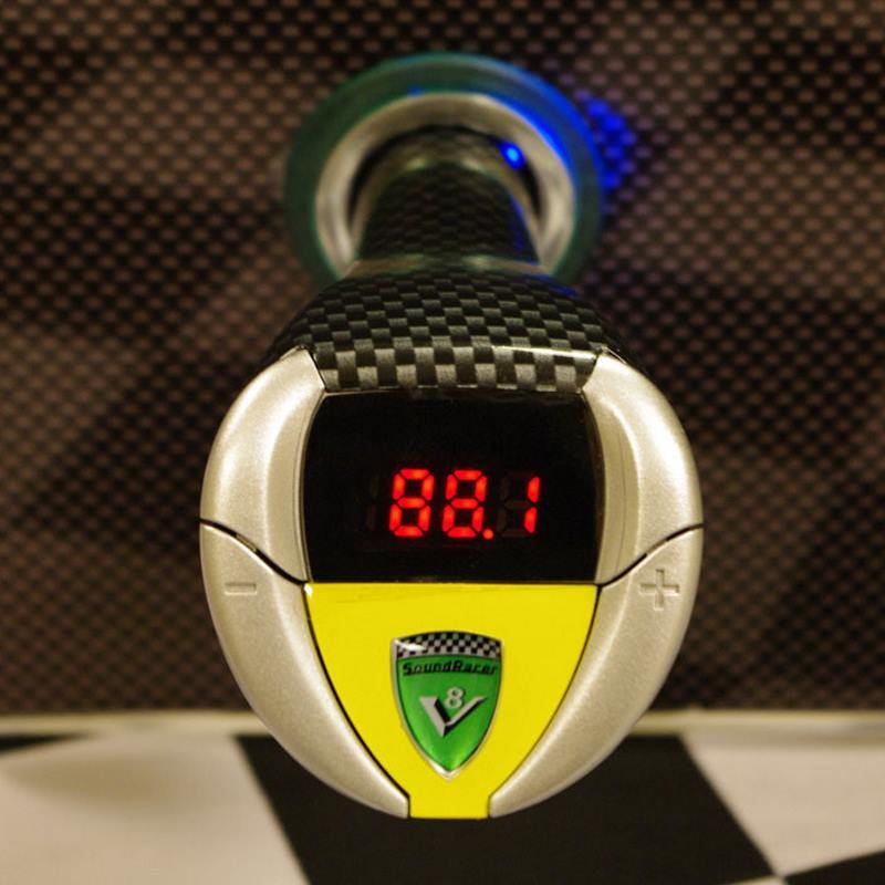 Sound Racer V8 V10 V12 InCar Engine Sound Effect FM Transmitter MP3