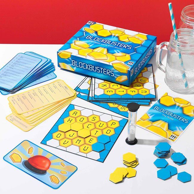 Blockbusters Game Official TV Travel Party Card Board game Family Fun