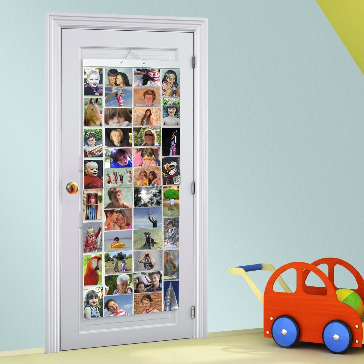 Picture Pockets Mega Wandbehang Bilderrahmen Album Tür Wand Display 80