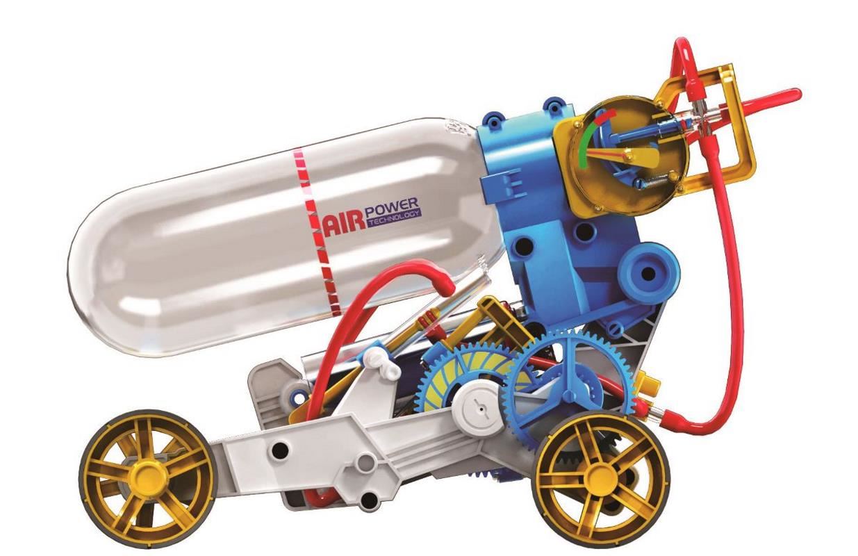 Air Powered Car Kit DIY Model Build It Yourself EcoFriendly