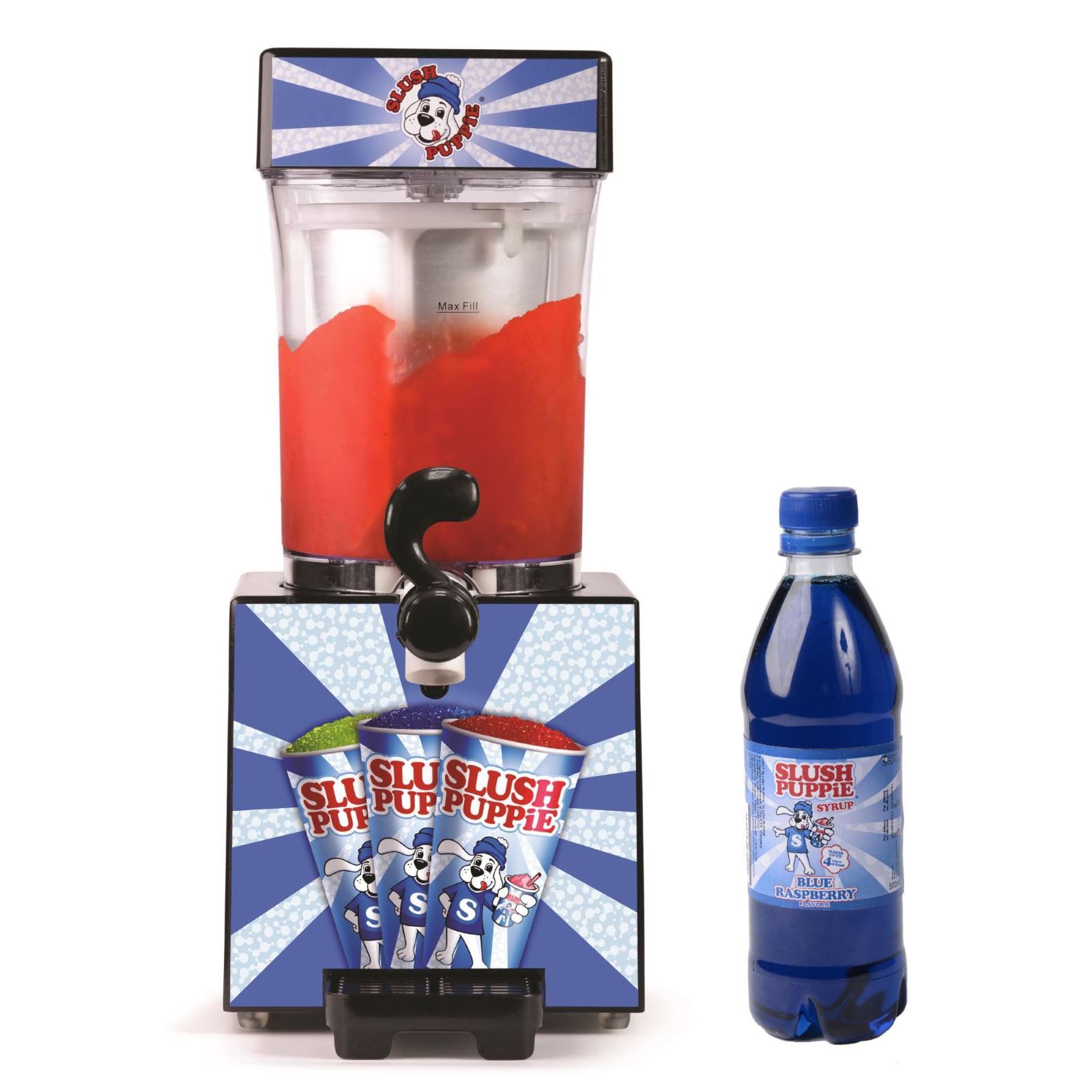 Slush Puppie Machine Frozen Ice Slushie Drink Maker Home Slushy Puppy