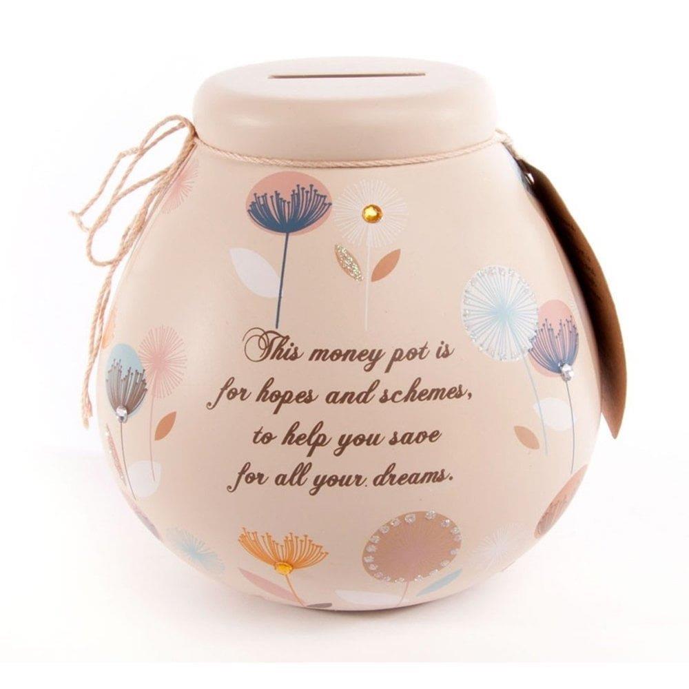 Pots of Dream Ceramic Money Box Collection Pot Save Fund Holiday Break