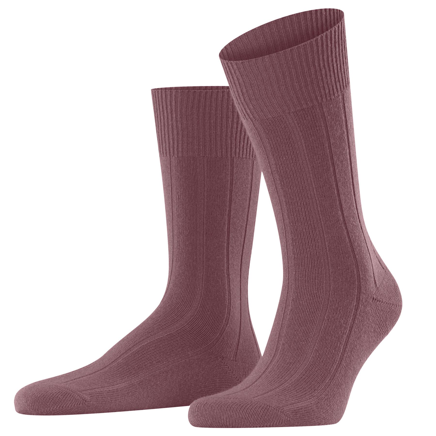 Calze Falke Lhasa Rib misto lana merino e cashmere fine - Uomo - Foto 10 di 12