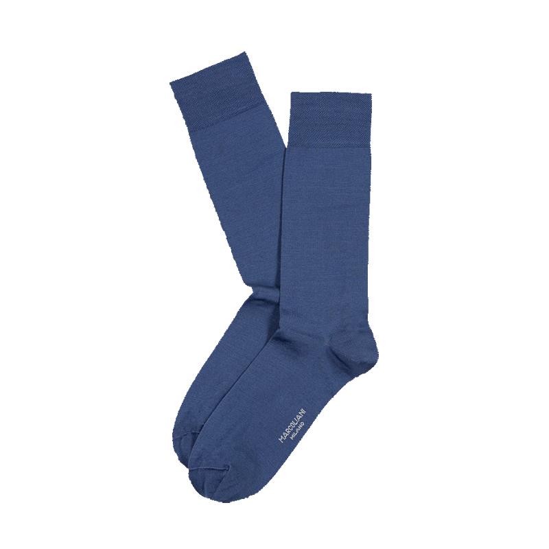 Calcetines Marcoliani italianos de algodón suave tejido plano media pantorrilla - para hombre - Imagen 3 de 8