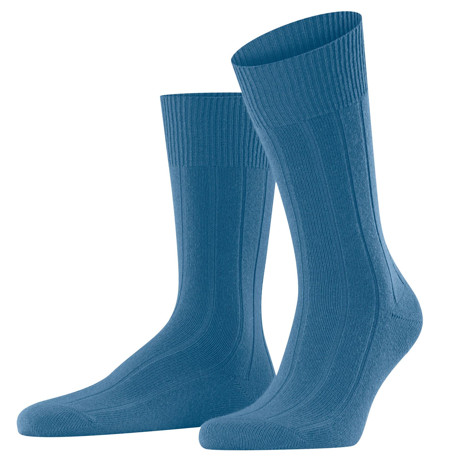 Calze Falke Lhasa Rib misto lana merino e cashmere fine - Uomo - Foto 12 di 12