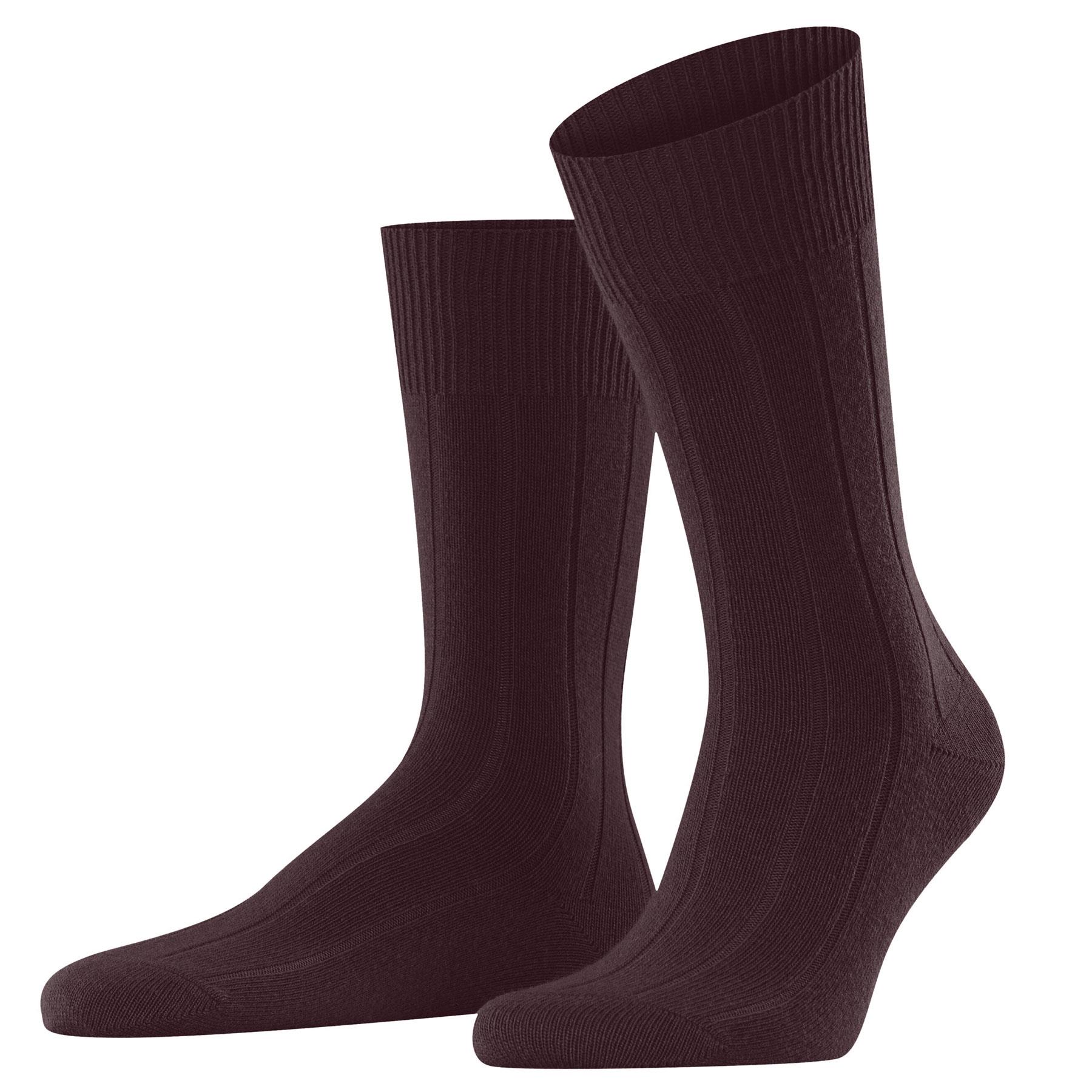 Calze Falke Lhasa Rib misto lana merino e cashmere fine - Uomo - Foto 3 di 12