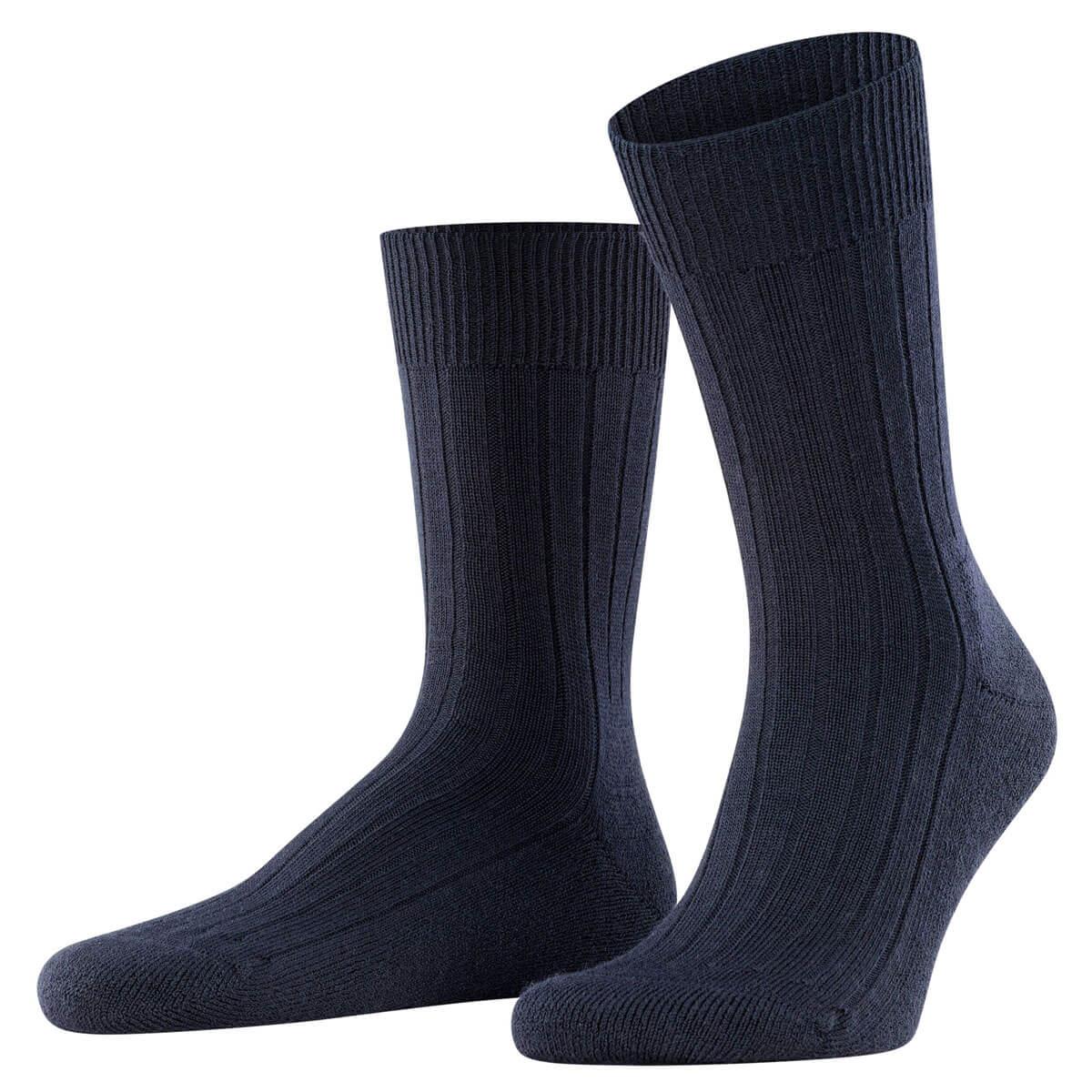 Falke Teppich Im Schuh Think Ribbed Merino Wool Mens Socks - Picture 5 of 6
