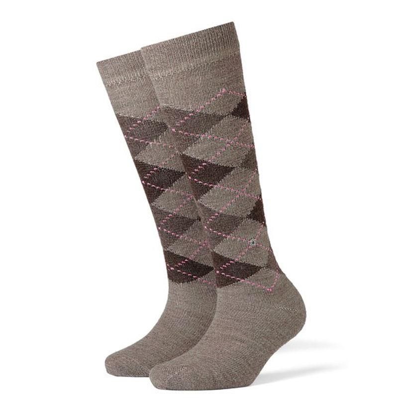 Burlington Whitby Knee High Argyle Extra Soft Acrylic Socks - Women's - Picture 7 of 9