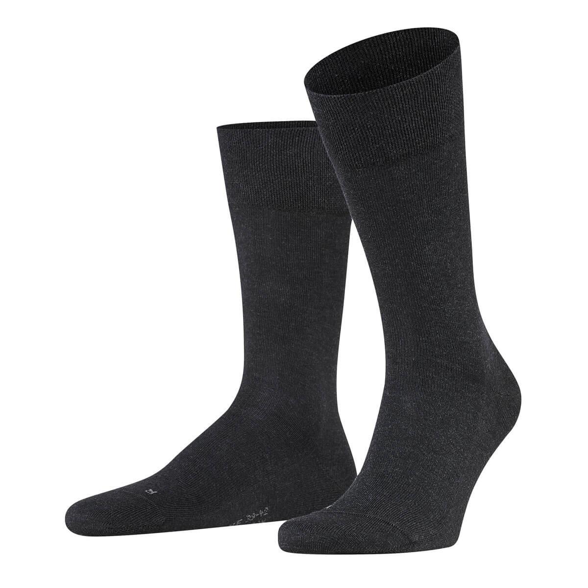 Falke London Sensitive Non Constricting Soft Top Mens Cotton Socks - Picture 2 of 16