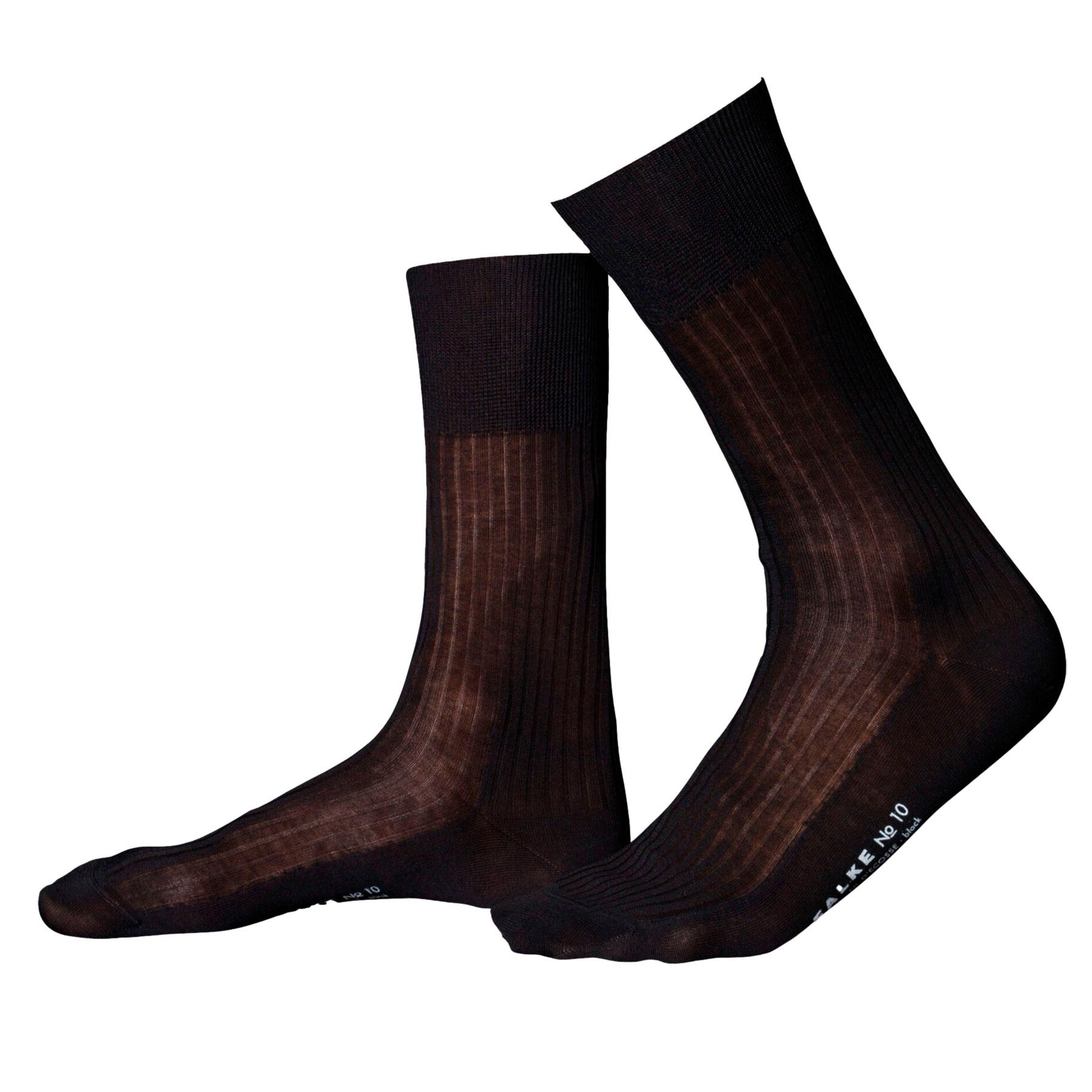 Falke No 10 Luxus Baumwolle gerippt Herren Socken - Bild 4 von 7