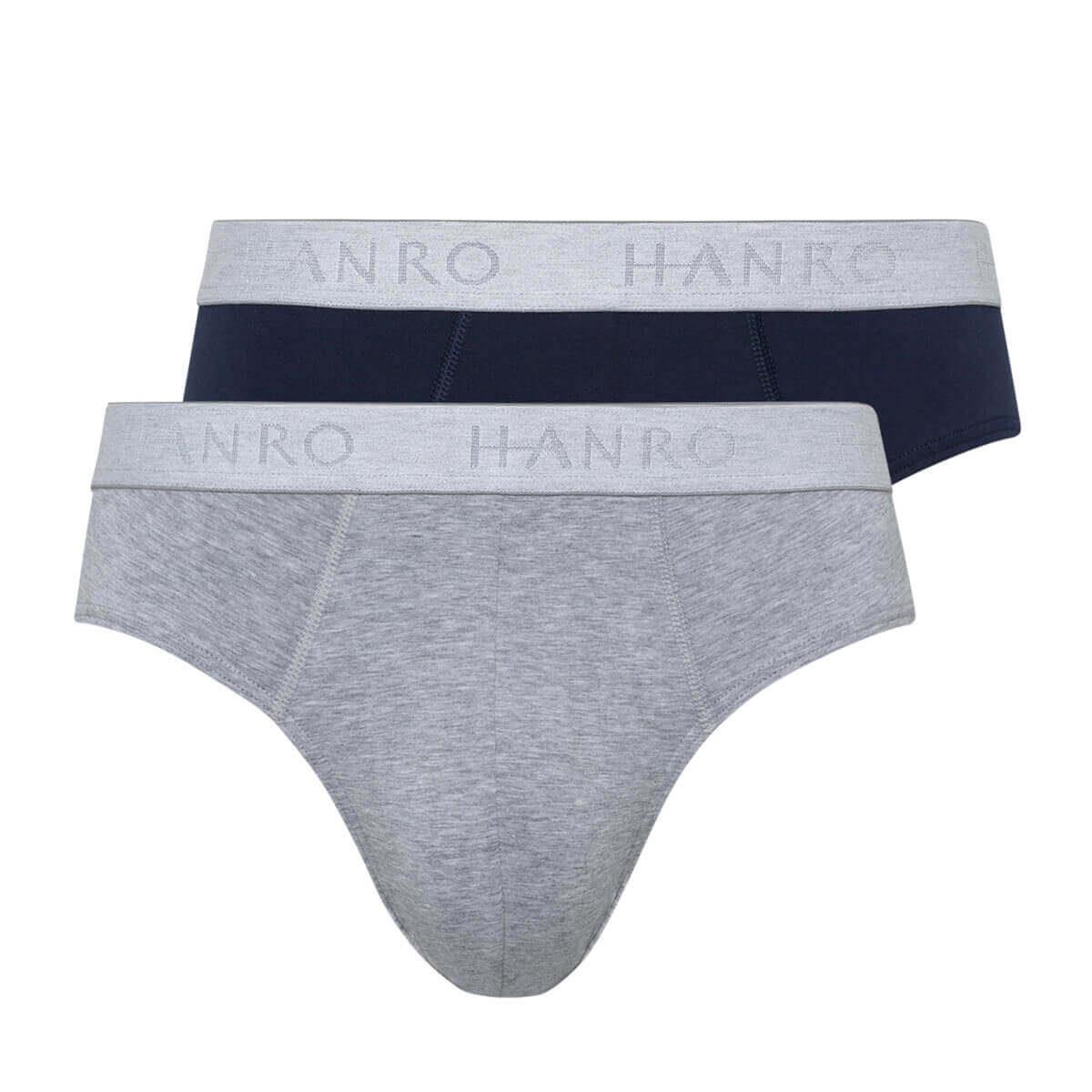 Hanro Cotton Essentials Sporty Everyday 2 Pk Mens Briefs - Picture 5 of 6