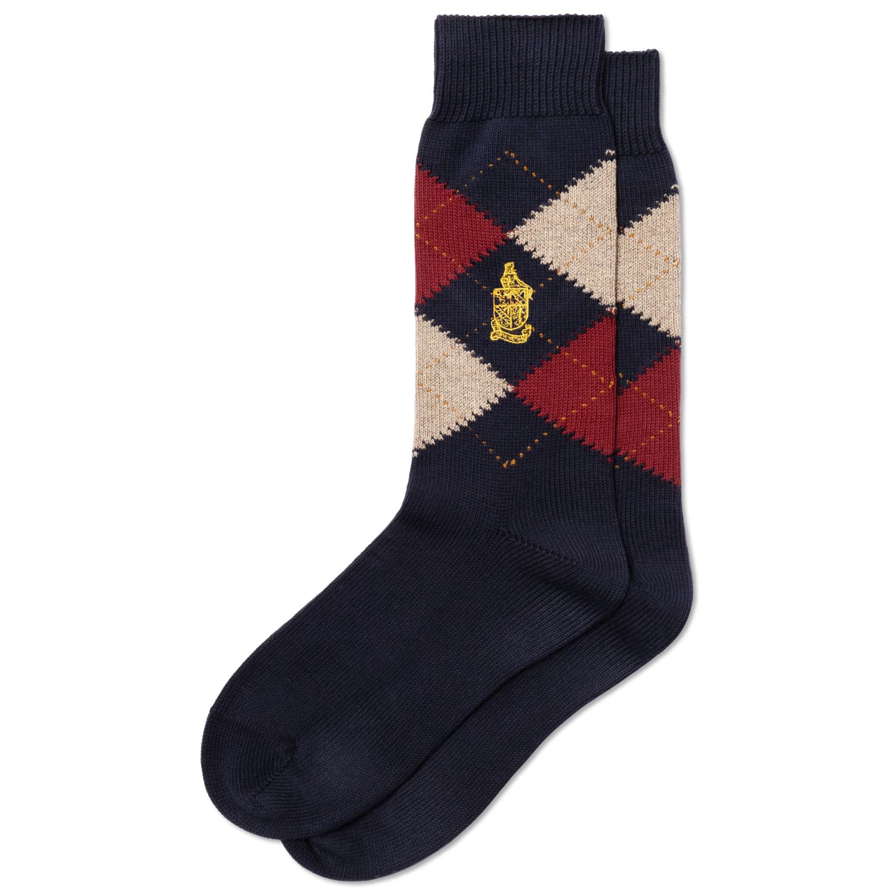 Scott - Nichol Taylor Cotton Argyle Socks - Men's - Picture 3 of 3