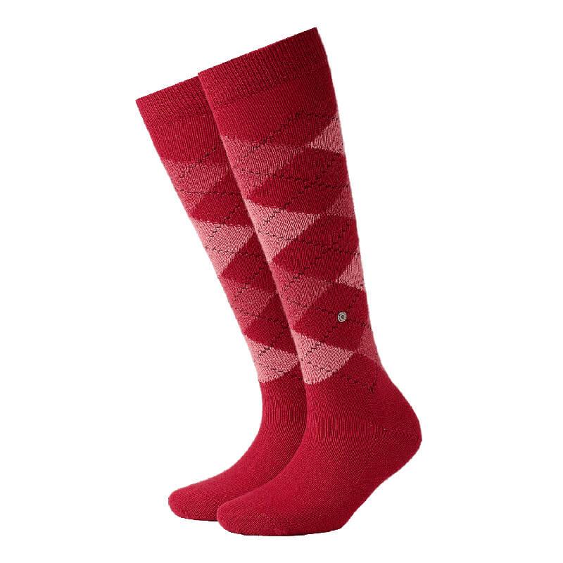 Burlington Whitby Knee High Argyle Extra Soft Acrylic Socks - Women's - Picture 9 of 9