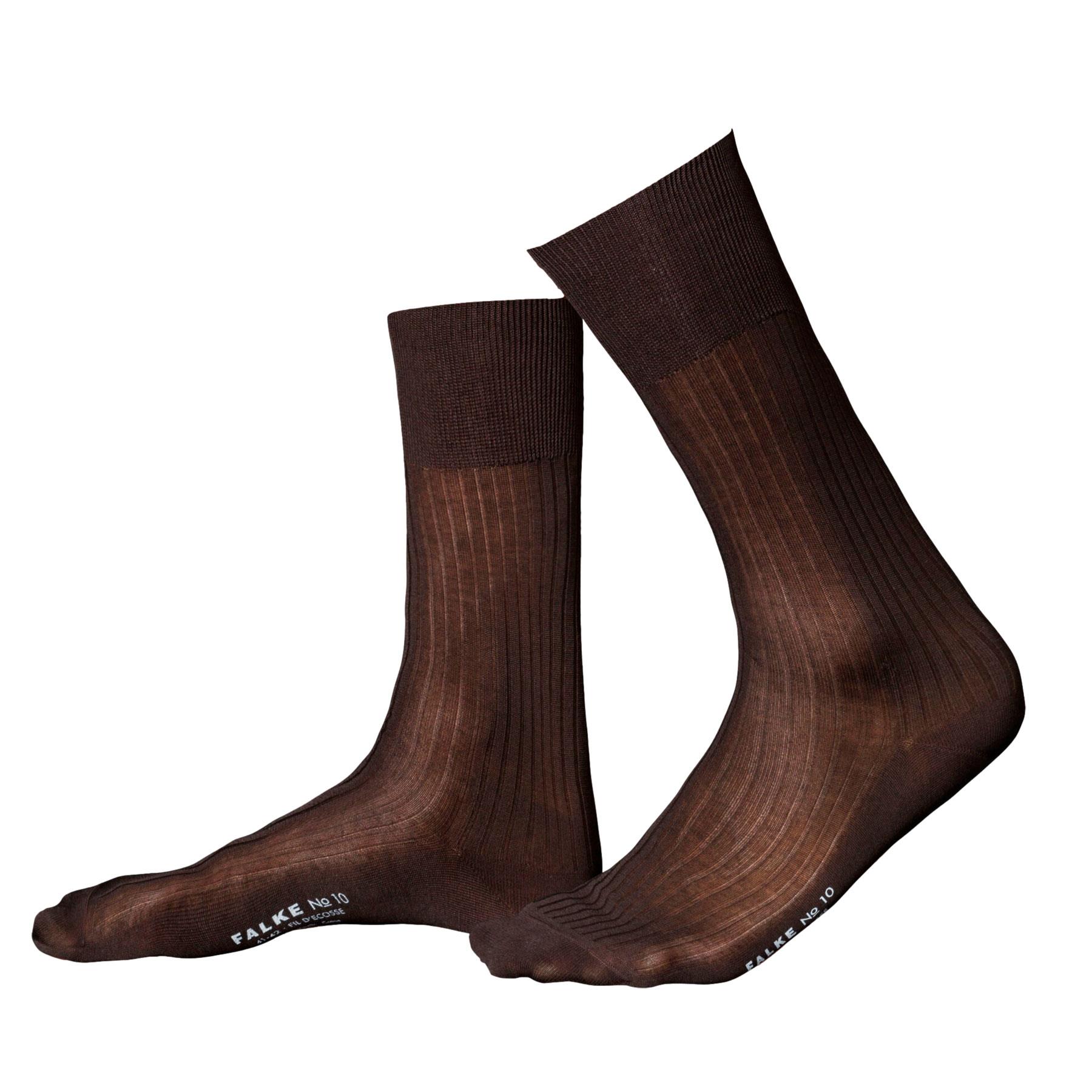 Falke No 10 Luxus Baumwolle gerippt Herren Socken - Bild 5 von 7
