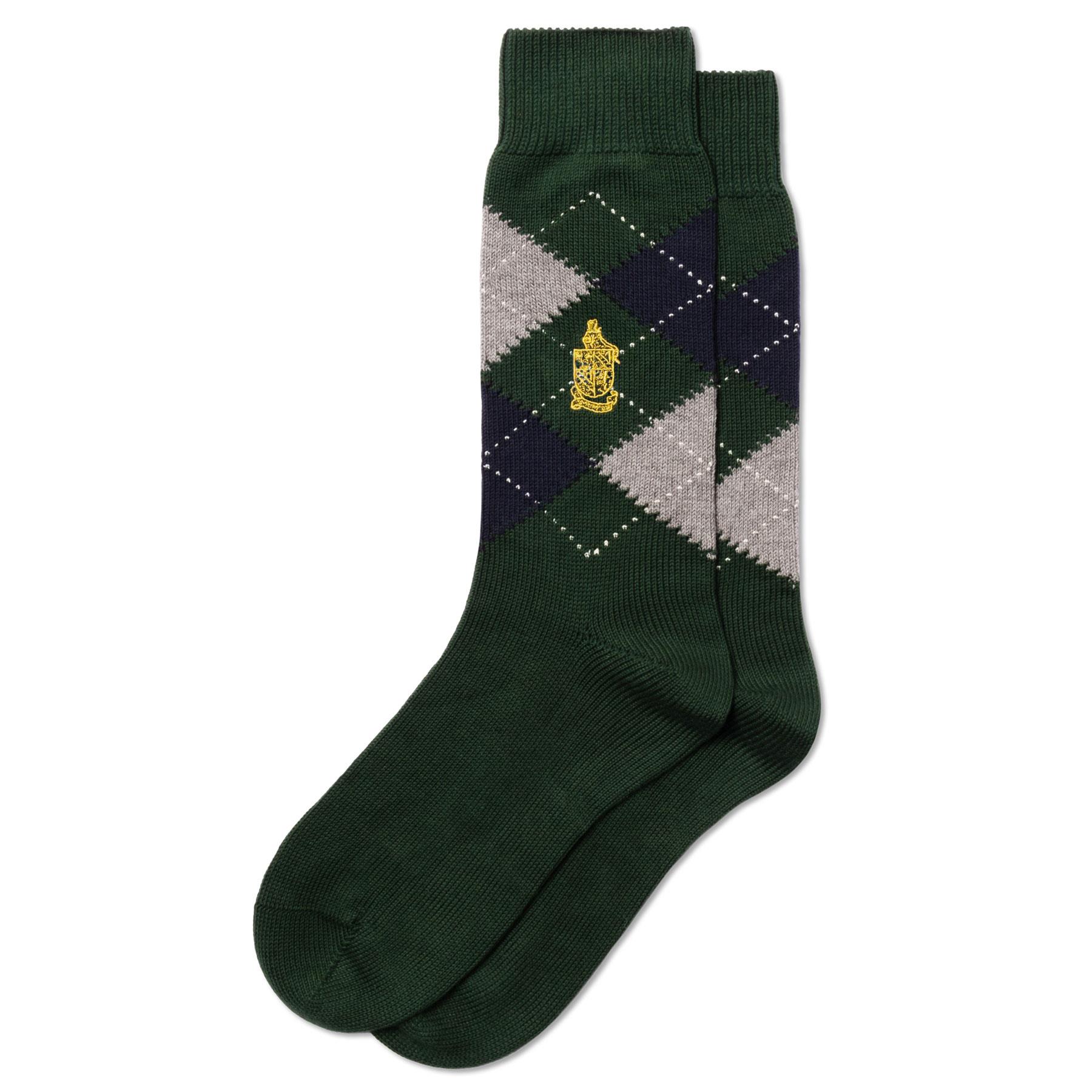 Scott - Nichol Taylor Cotton Argyle Socks - Men's - Picture 2 of 3