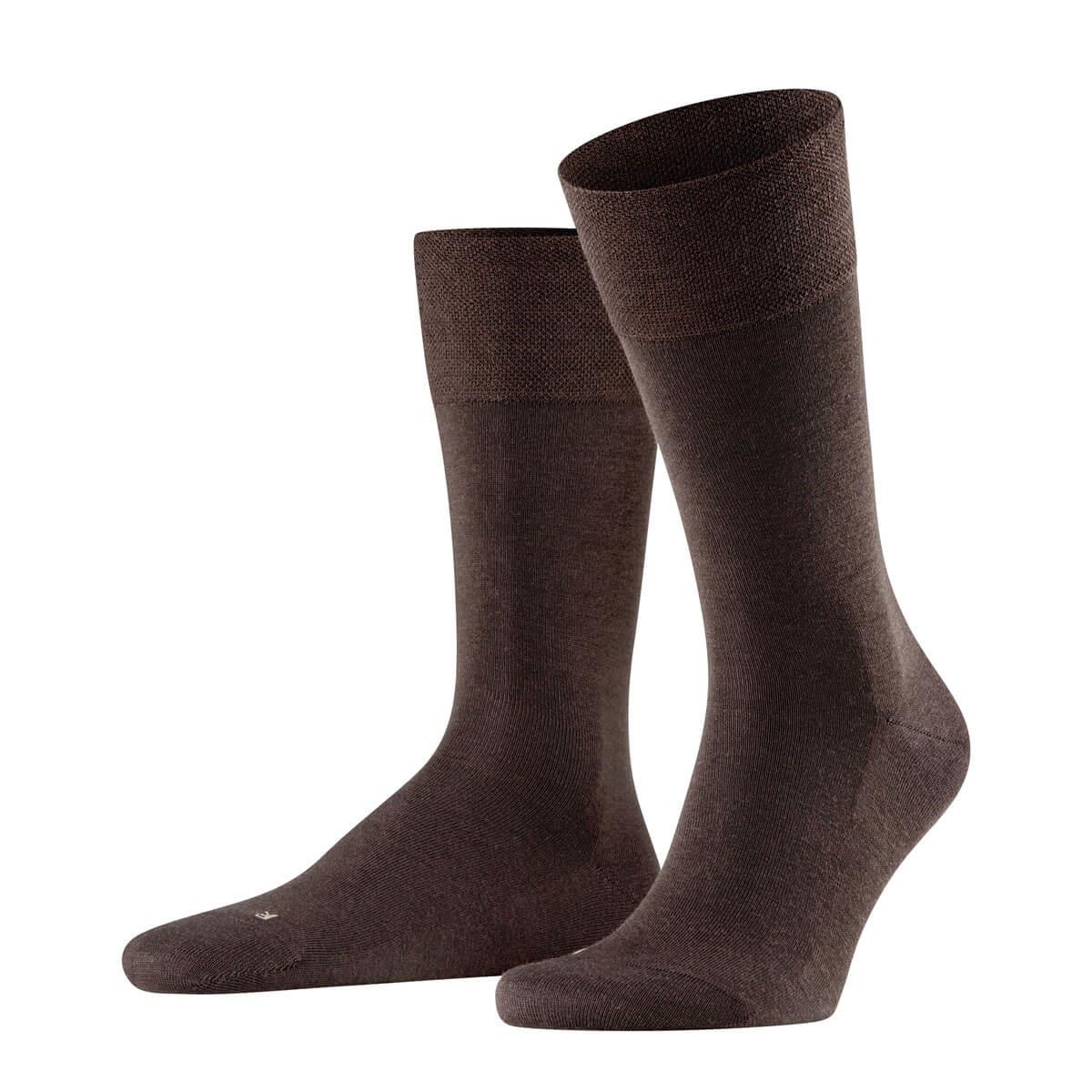 Falke Berlin Sensitive Non Constricting Soft Top Mens Merino Wool Socks - Picture 7 of 13
