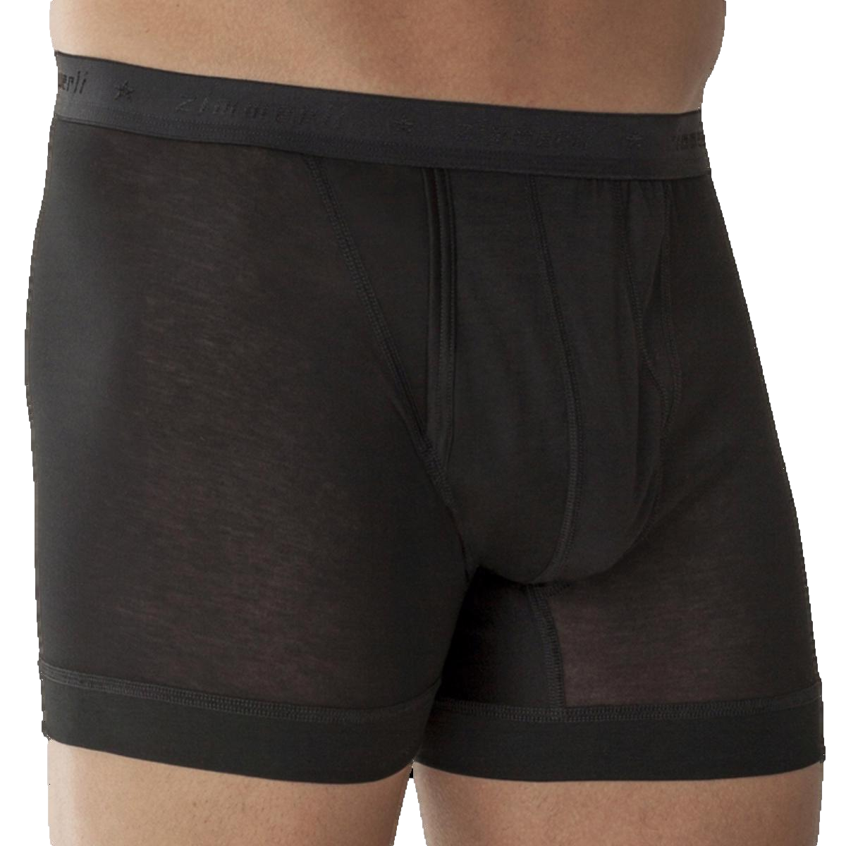 Zimmerli Royal Classic Mercerised Cotton Open Fly Herren Boxershorts Shorts - Bild 2 von 3
