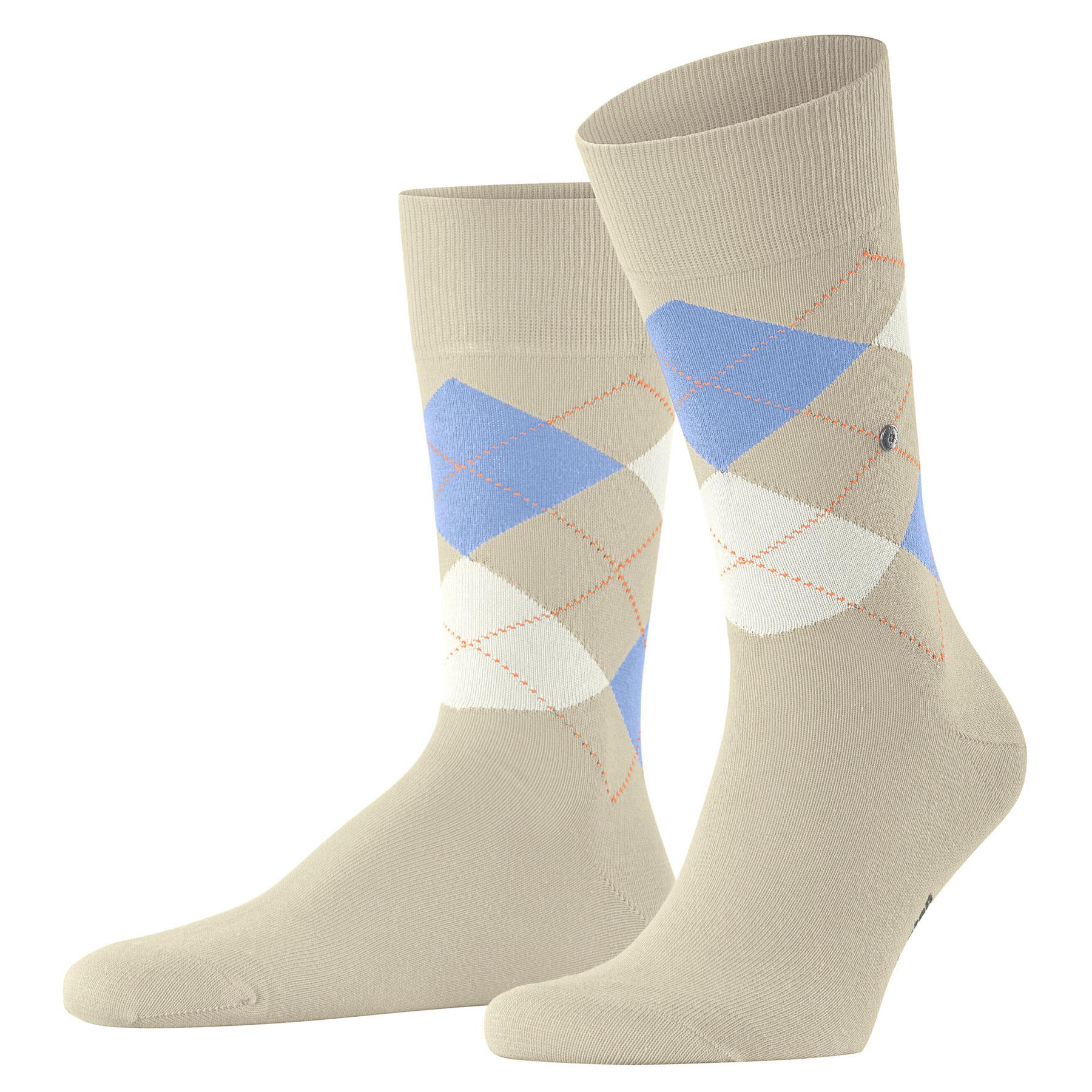 Burlington halbhohe Argyle King-Socken aus Bio-Baumwolle - Herren - Bild 3 von 7