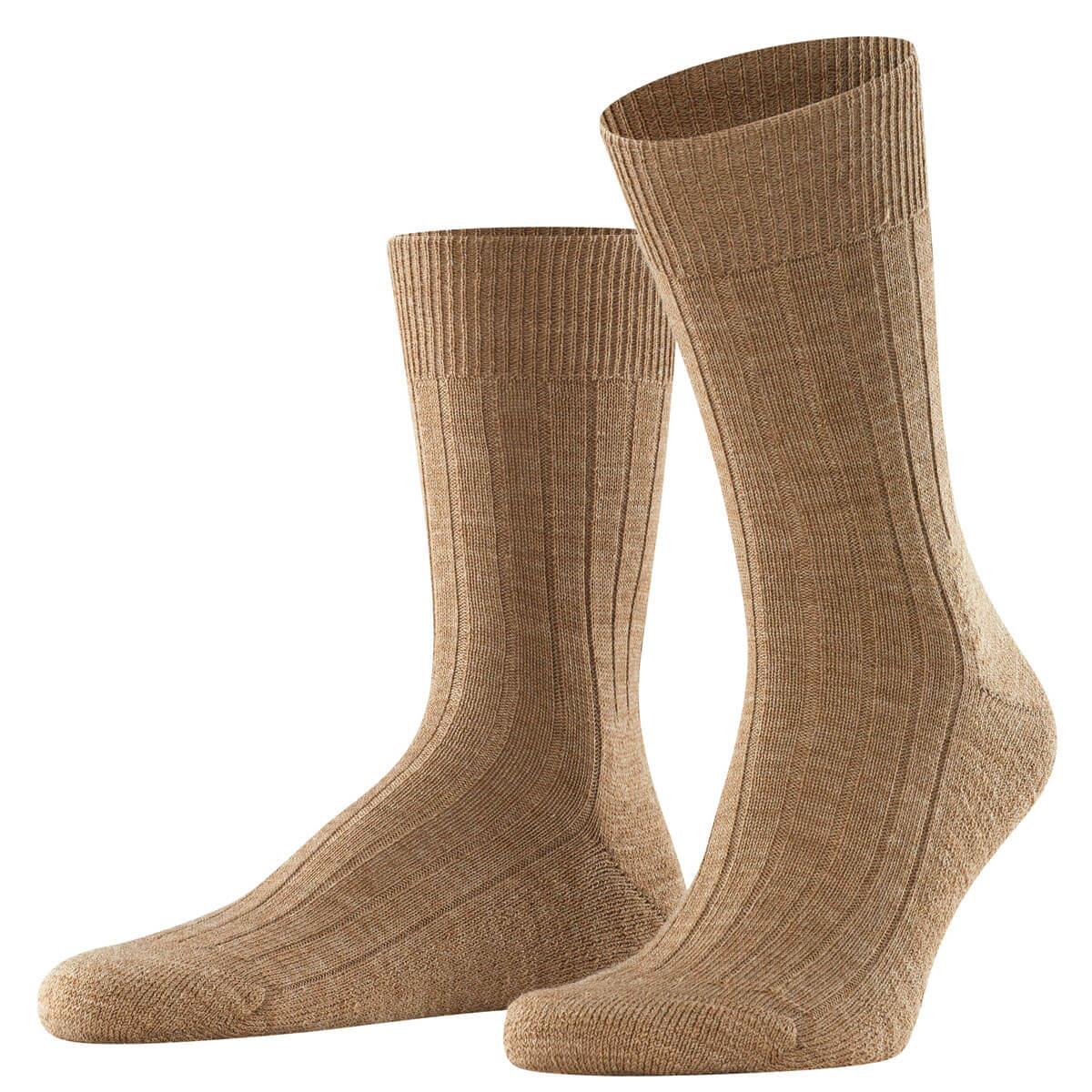 Falke Teppich Im Schuh Think Ribbed Merino Wool Mens Socks - Picture 6 of 6