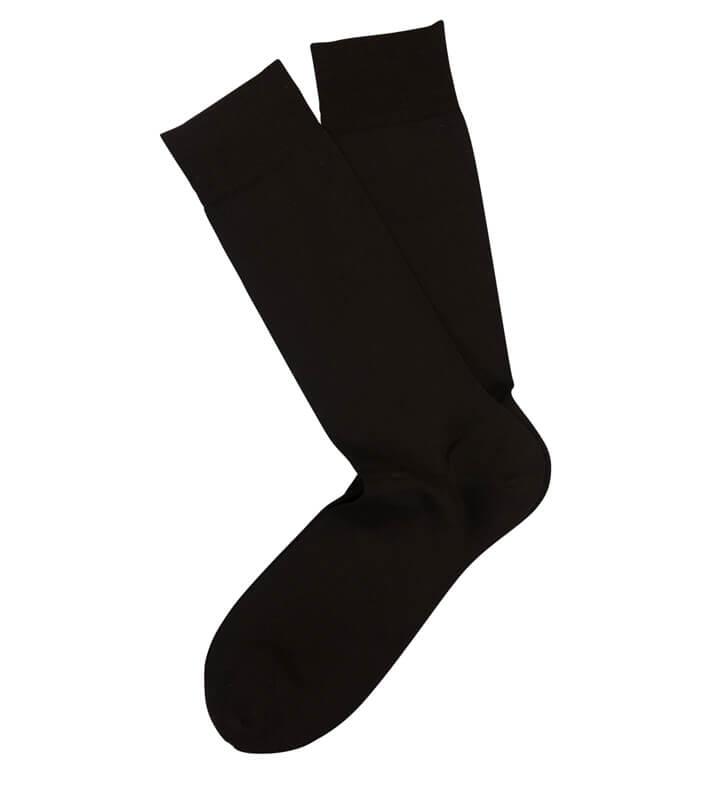 Calcetines Marcoliani italianos de algodón suave tejido plano media pantorrilla - para hombre - Imagen 6 de 8