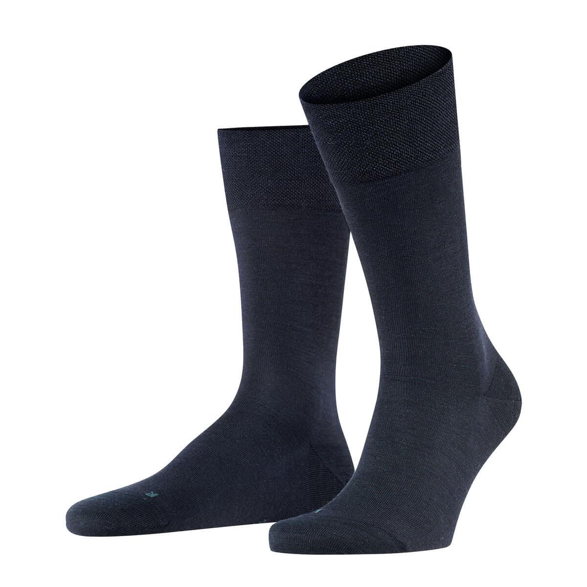 Falke Berlin Sensitive Non Constricting Soft Top Mens Merino Wool Socks - Picture 10 of 13