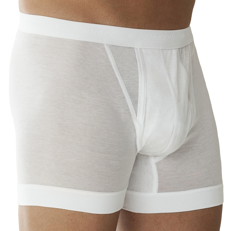 Zimmerli Royal Classic Mercerised Cotton Open Fly Herren Boxershorts Shorts - Bild 3 von 3