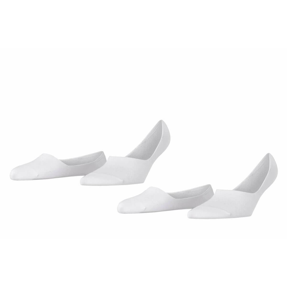Burlington Everyday Cotton Line Footlet Invisible Socks - 2 Pack - Women - Picture 6 of 6