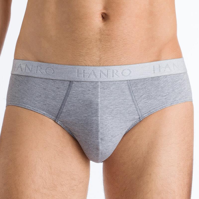 Hanro Cotton Essentials Sporty Everyday 2 Pk Mens Briefs - Picture 4 of 6