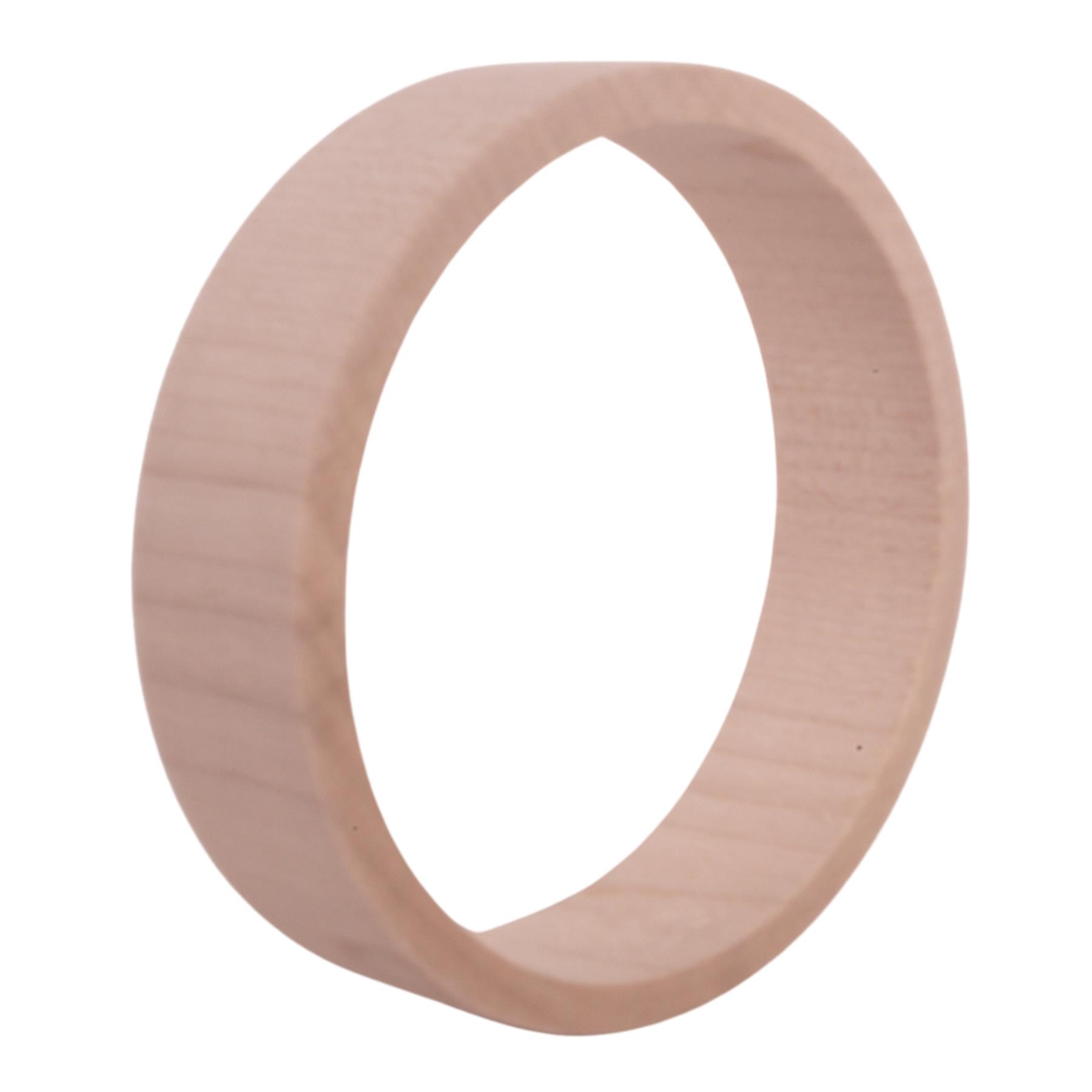 Flat Natural Unfinished Wooden Bracelet Bangles Wristlet Craft DIY Decorating - Picture 24 of 71