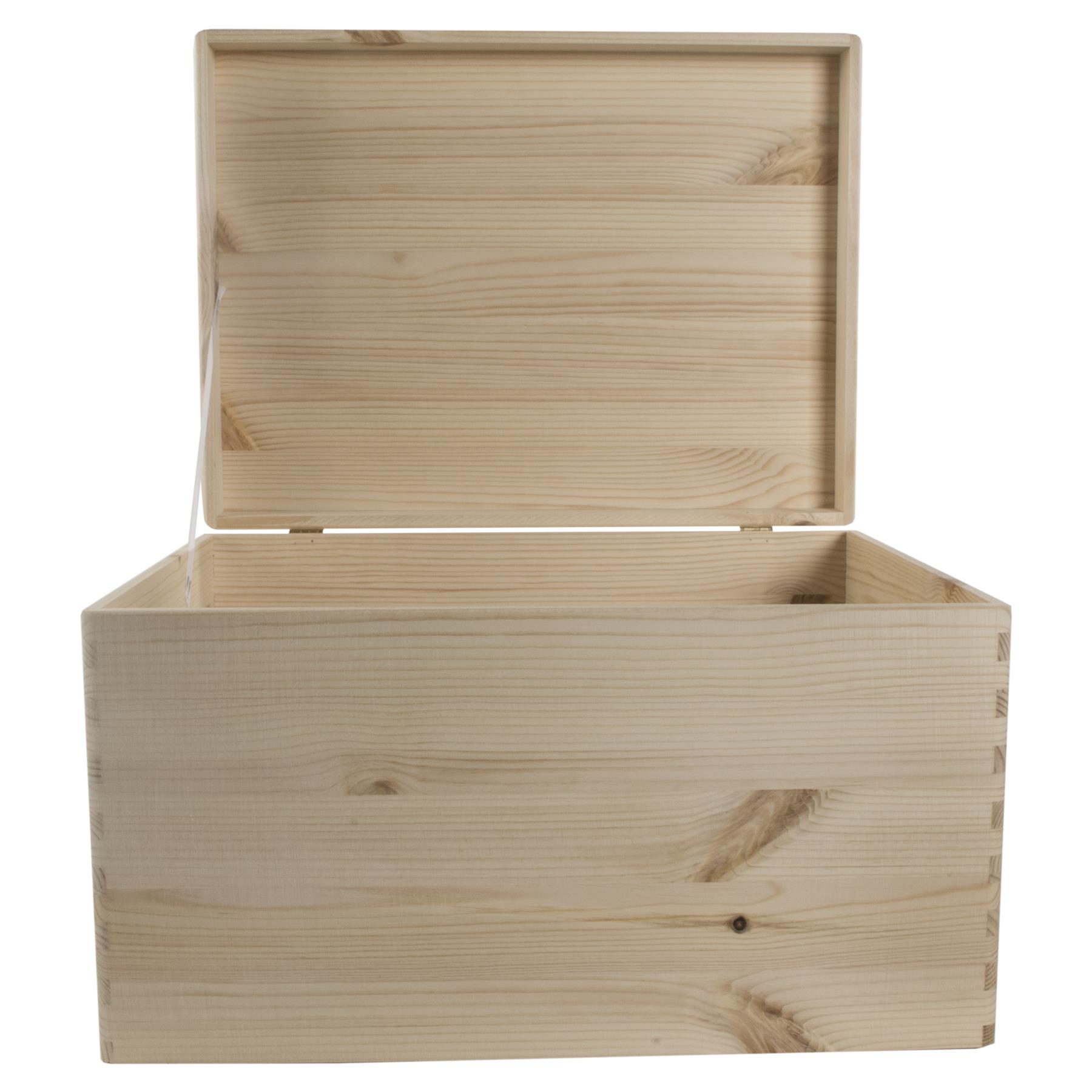 Memorabilia Boxes With Real Pinewood Lid For Burning Painting Staining Decoupage - Picture 45 of 46