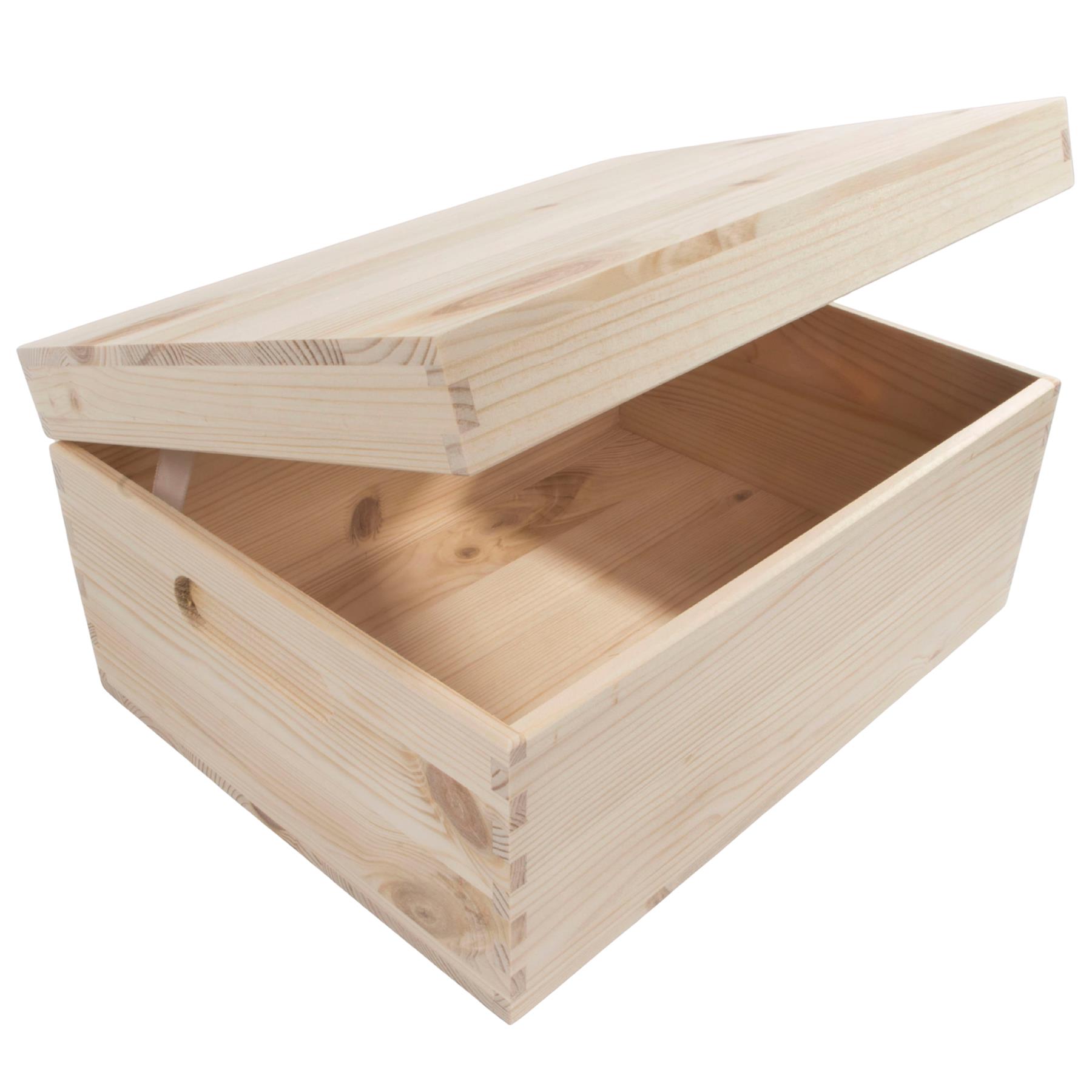 Wooden Boxes / Choice of 5 Sizes / Home Storage Keepsake Memory Solutions DIY - Picture 56 of 81