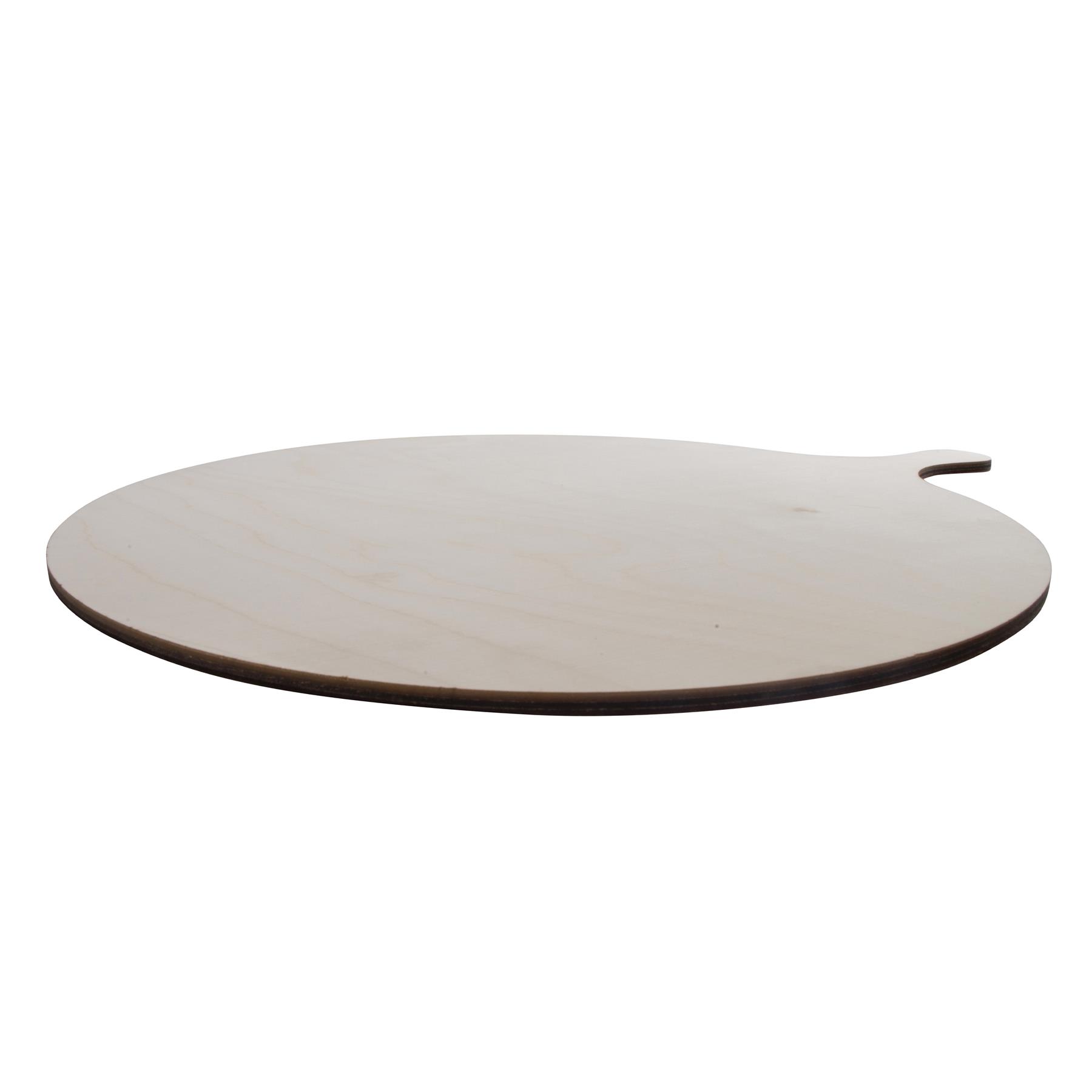 Wooden Pizza Serving Board | 2 Sizes |Round Plate Paddle Peel Cakes Bread Baking - Picture 12 of 23