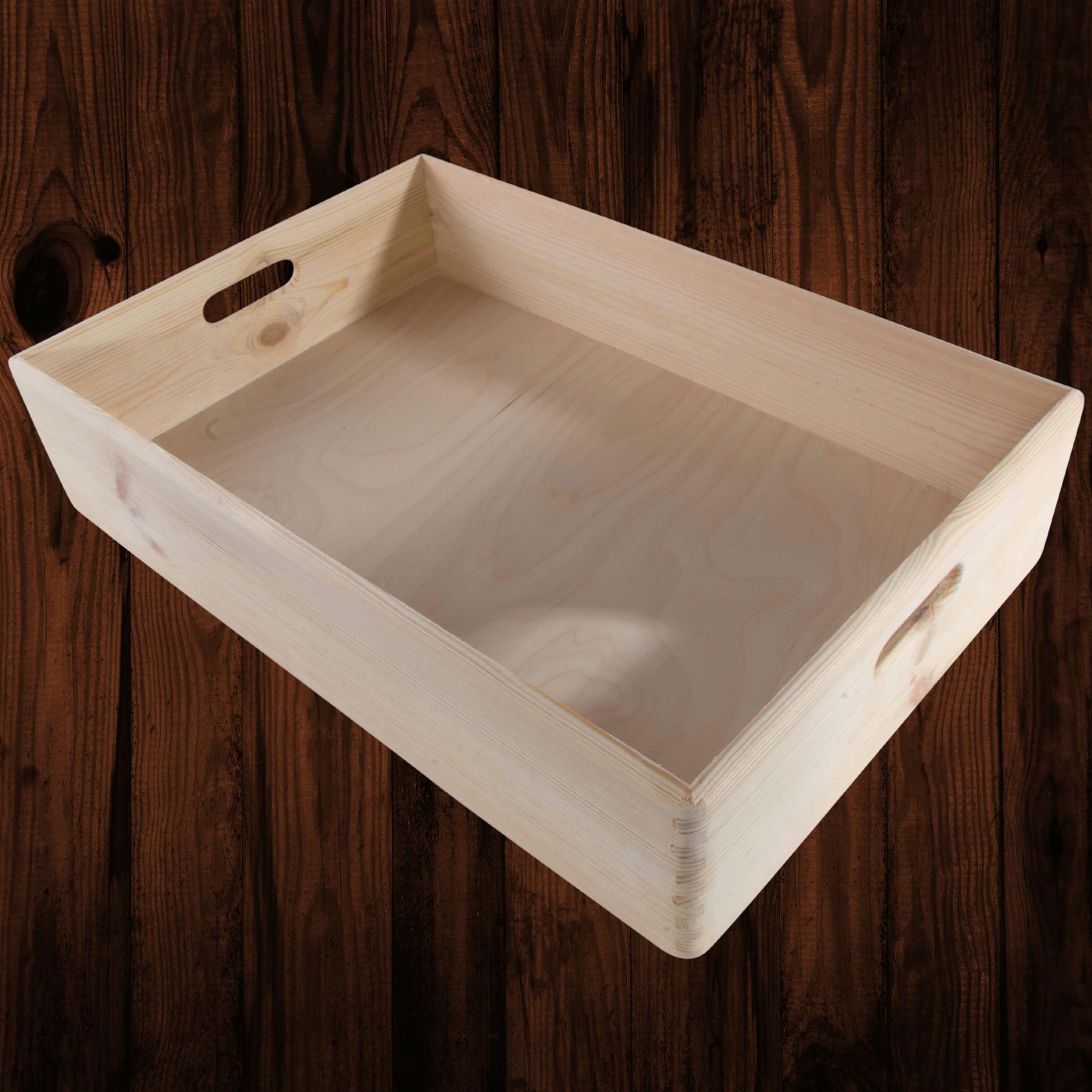Wooden Crates | Plain Decorative Pine Underbed Storage Boxes Shelves Containers - Picture 66 of 66