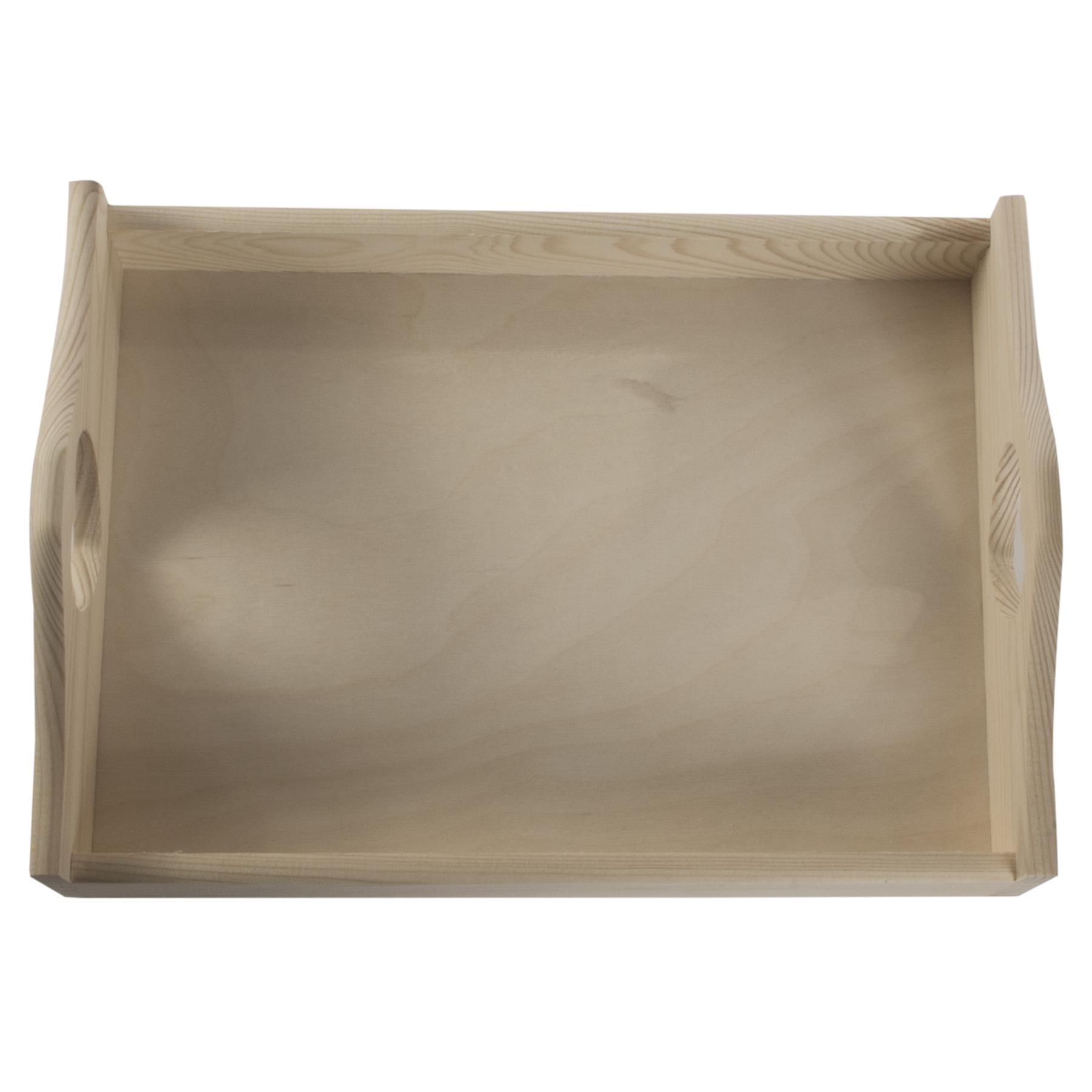 Decorative Serving Trays | Plain Pinewood | Tea Coffee Milk Breakfast Parties - Picture 55 of 144