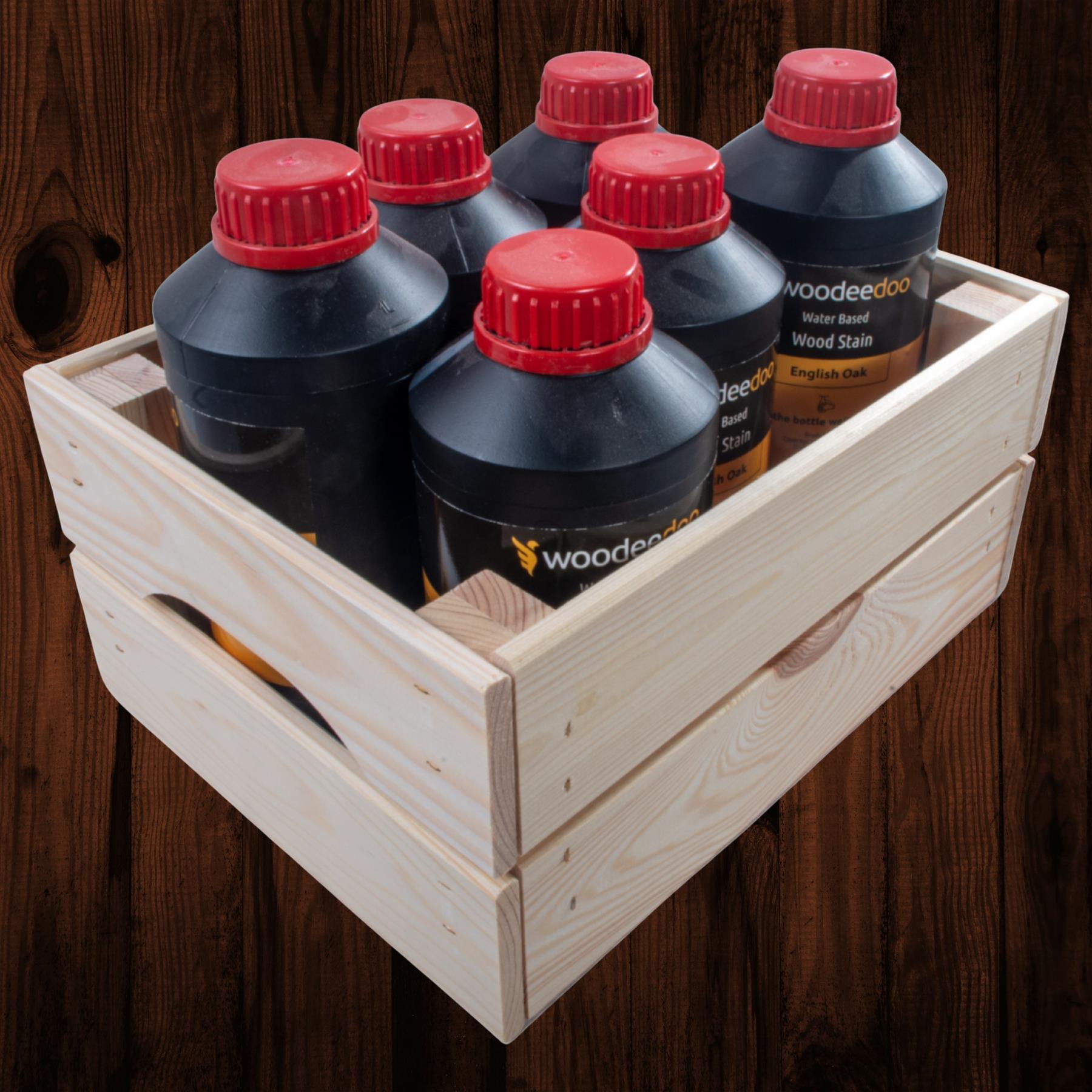 Wooden Crates Storage Boxes /2 Sizes/ Plain Unpainted Pinewood To Decorate Craft - Picture 14 of 40