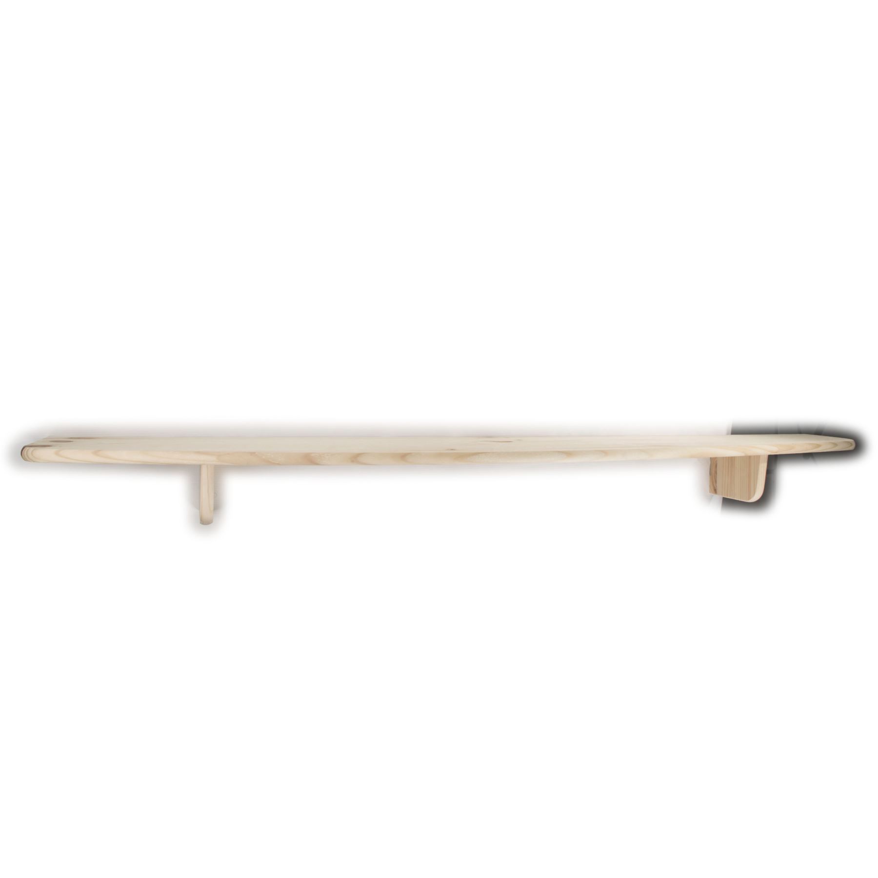 Natural Pine Wooden Floating Shelf Shelves / 5 Sizes / Wall Mounted Storage Rack - Picture 43 of 47
