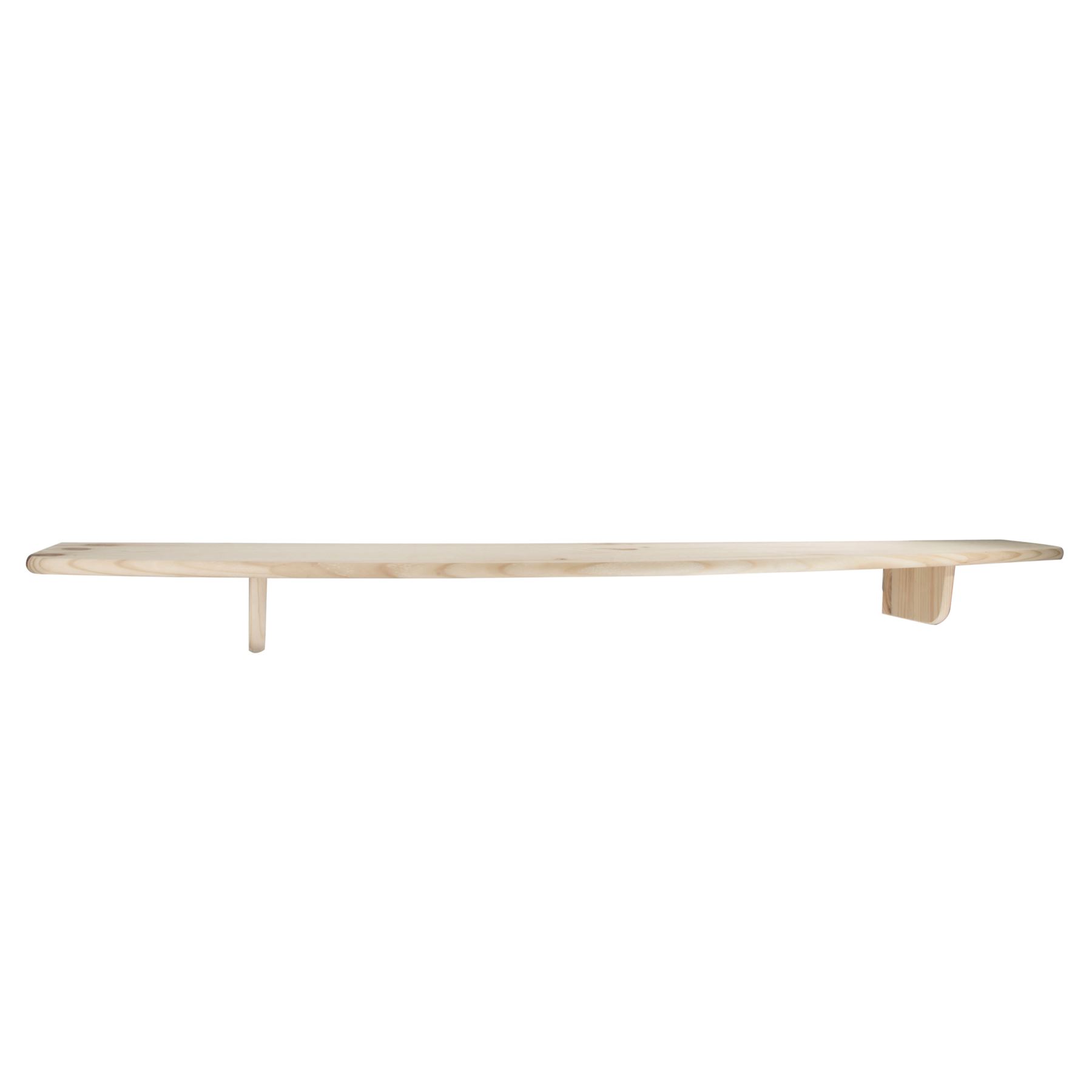 Natural Pine Wooden Floating Shelf Shelves / 5 Sizes / Wall Mounted Storage Rack - Picture 42 of 47