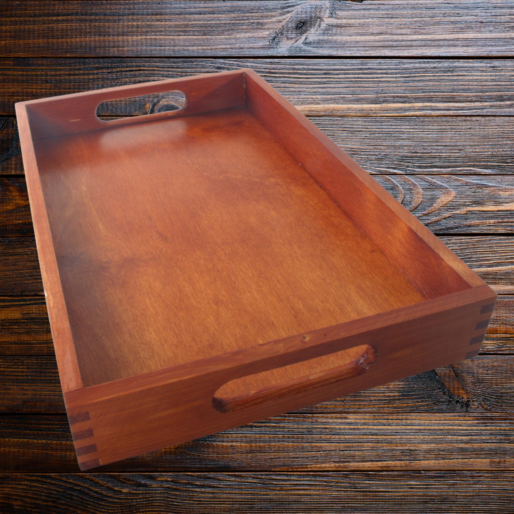 Wooden Serving Trays | Various Colours & Sizes | Hand-stained Breakfast Platters - Picture 64 of 123