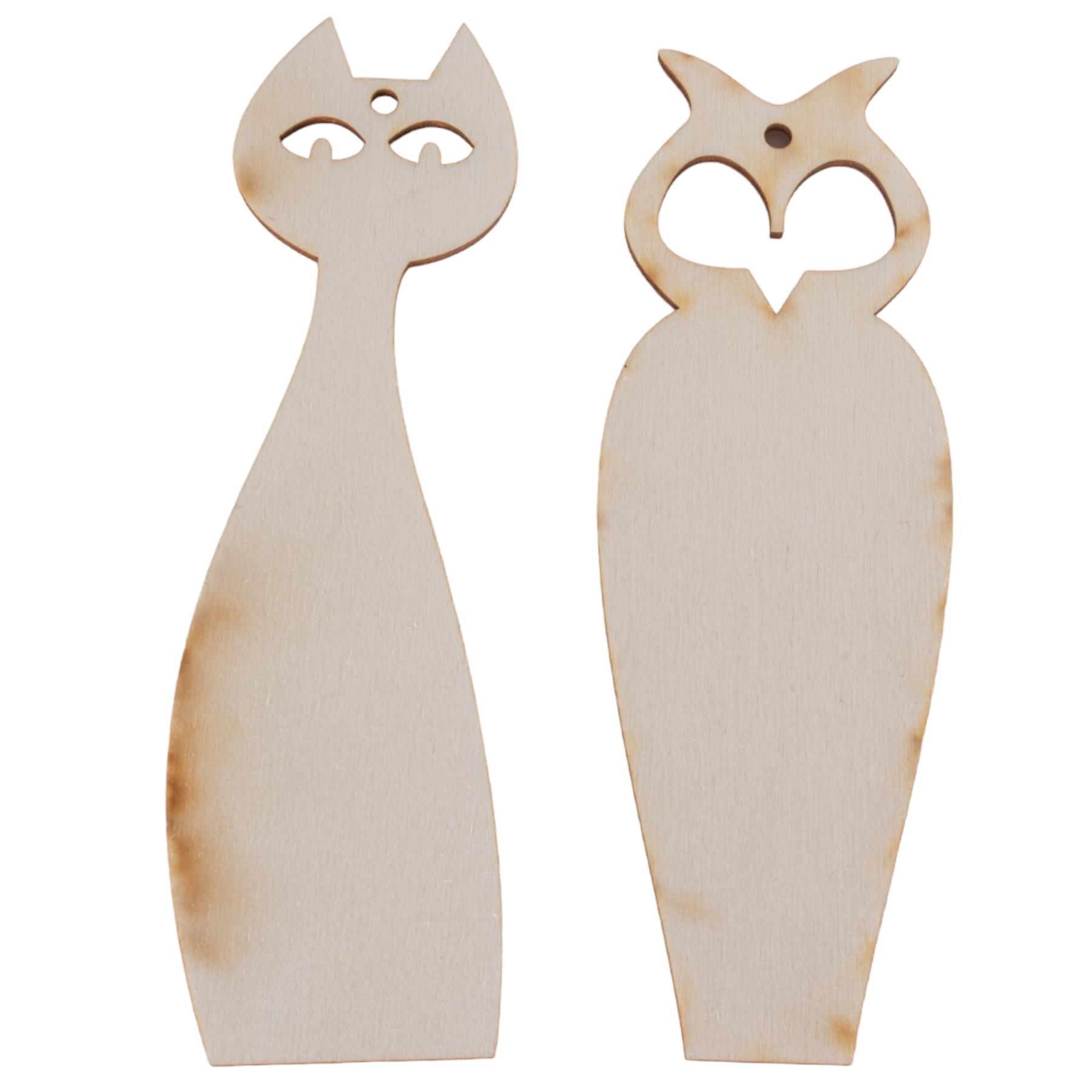 Wooden Bookmarks 7 Shapes - Picture 14 of 19