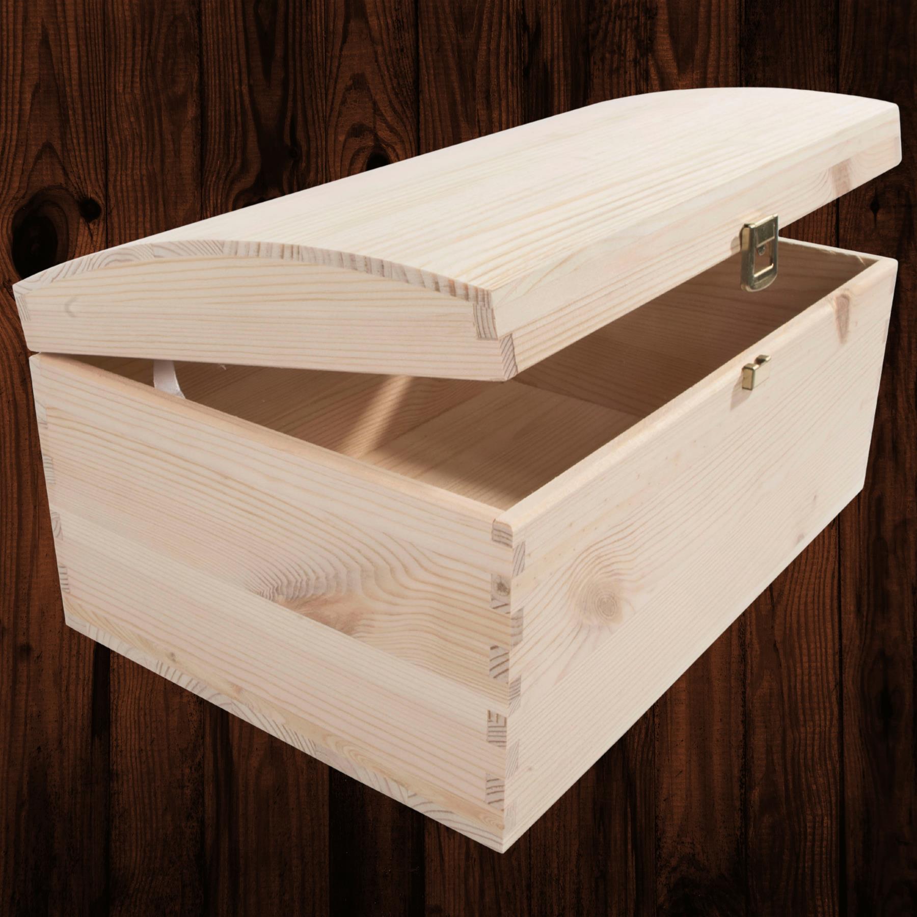 Wooden Storage Boxes / 5 Sizes / Treasure Chest Keepsake Trinket Memory Souvenir - Picture 40 of 70