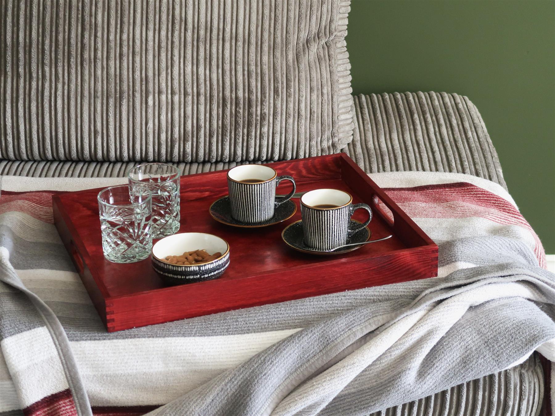 Wooden Serving Trays | Various Colours & Sizes | Hand-stained Breakfast Platters - Picture 77 of 123
